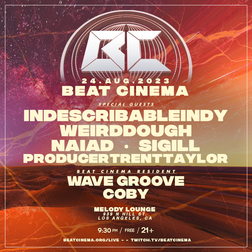 BEAT CINEMA 8/24/2023 Melody Lounge, Los Angeles at Melody Lounge