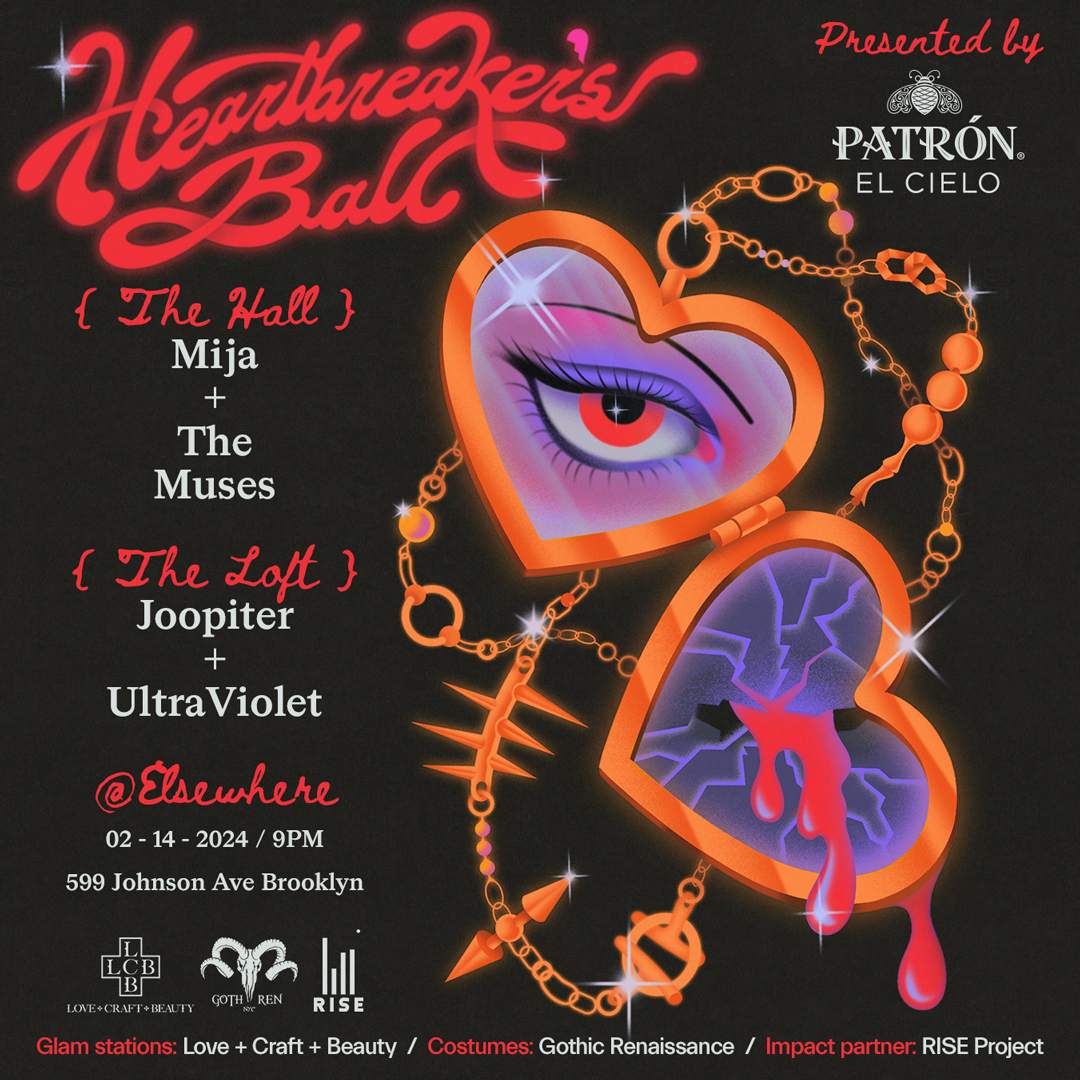 Heartbreaker's Ball - Mija, The Muses, Joopiter + Ultra Violet - Página frontal