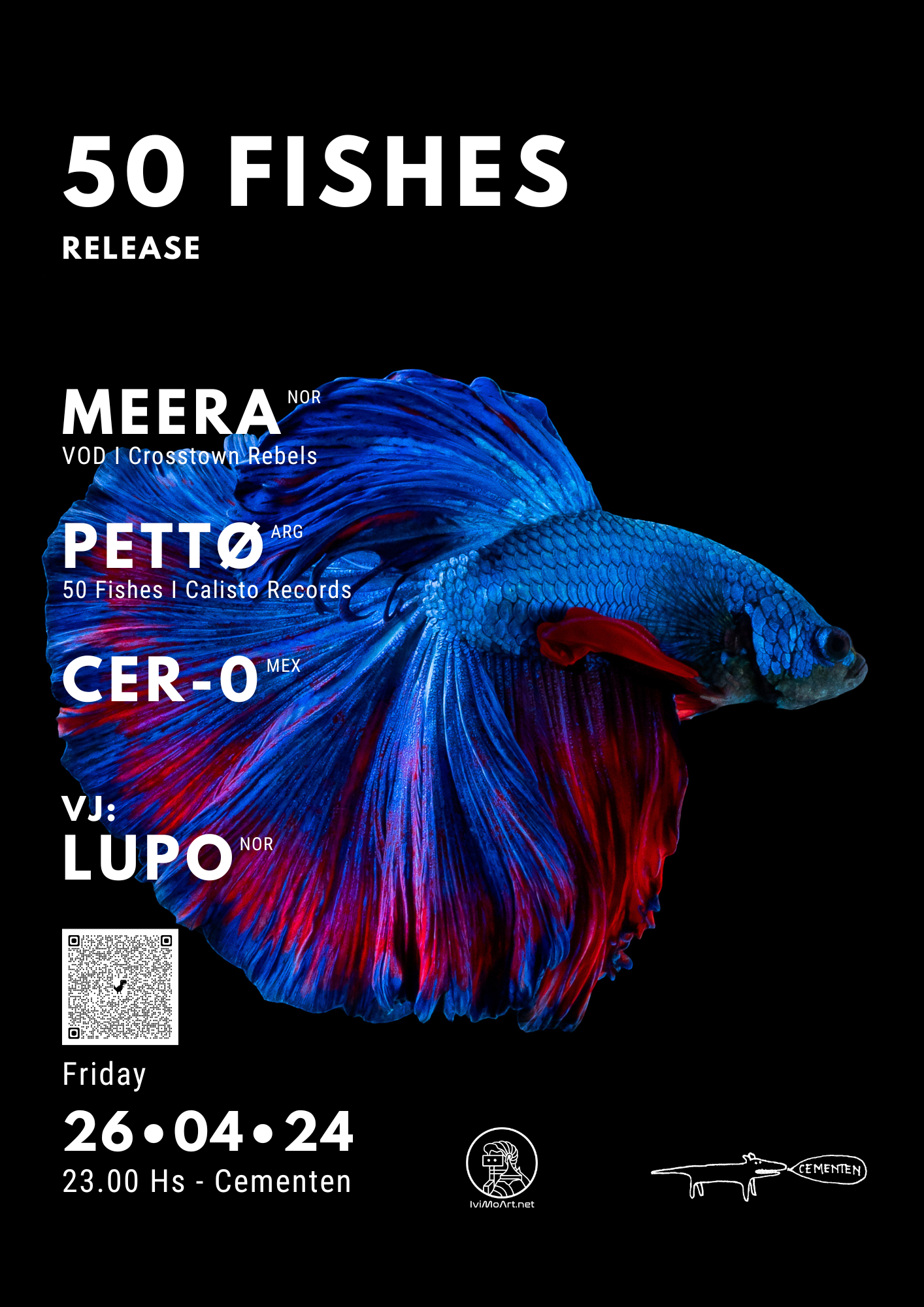 50 Fishes - Release - フライヤー表