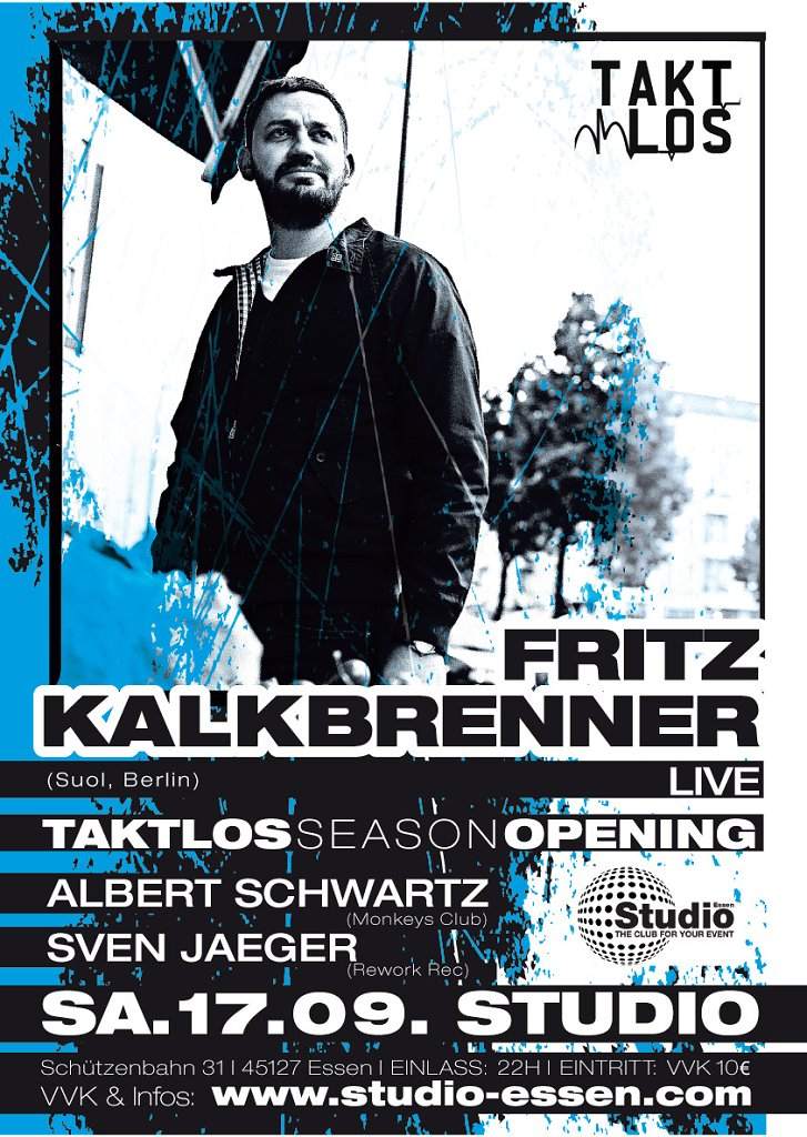 Taktlos Season-Opening Mit Fritz Kalkbrenner (Live) - Página frontal
