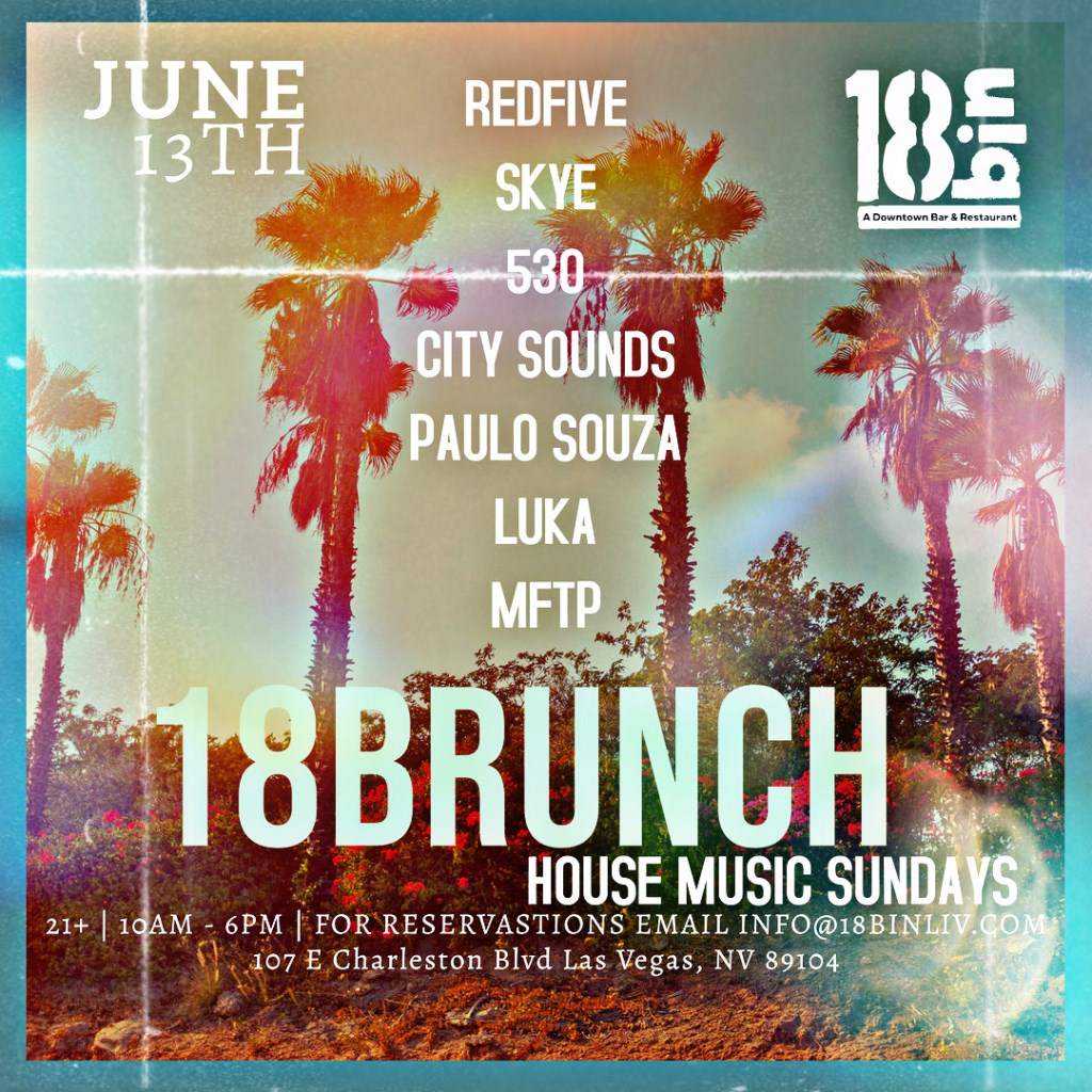 House Music Brunch at 18 Bin, Las Vegas