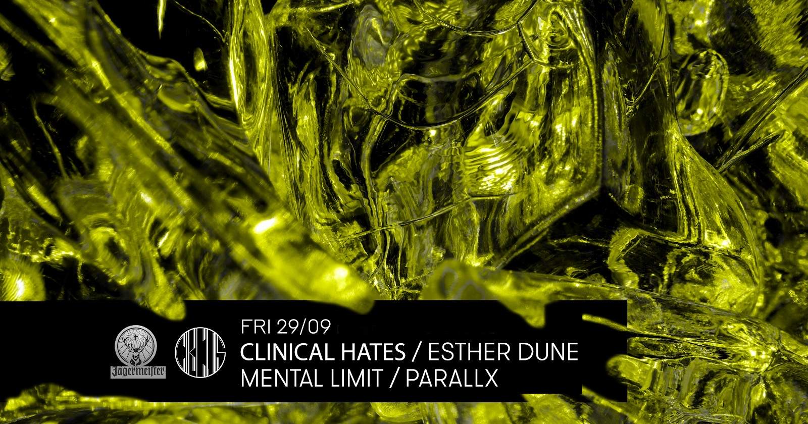 Circus //Clinical Hates / ESTHER DUNE / MENTAL LIMIT / Parallx // - フライヤー表