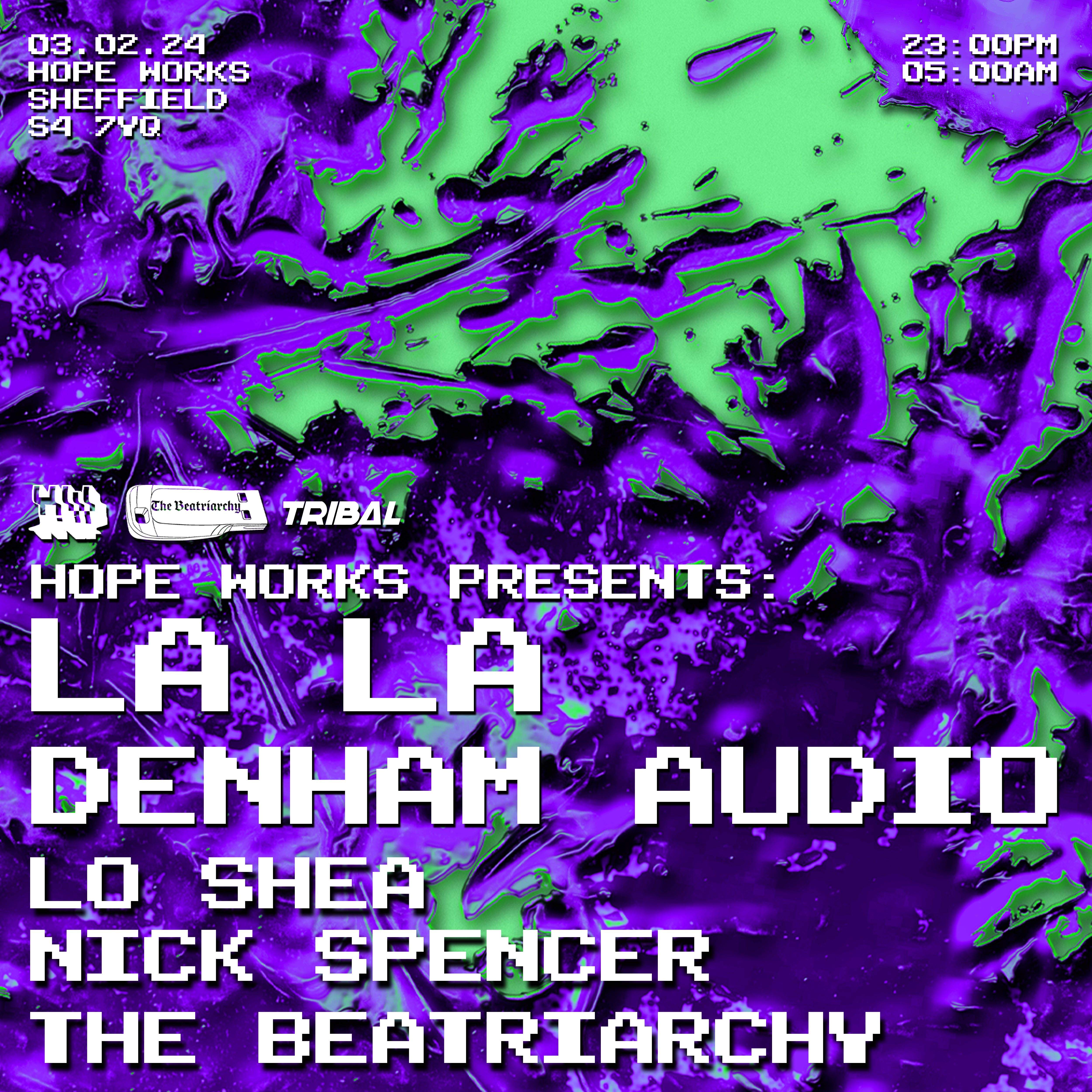 Hope Works: La La, Denham Audio, The Beatriarchy, Lo Shea, Nick Spencer - Página trasera