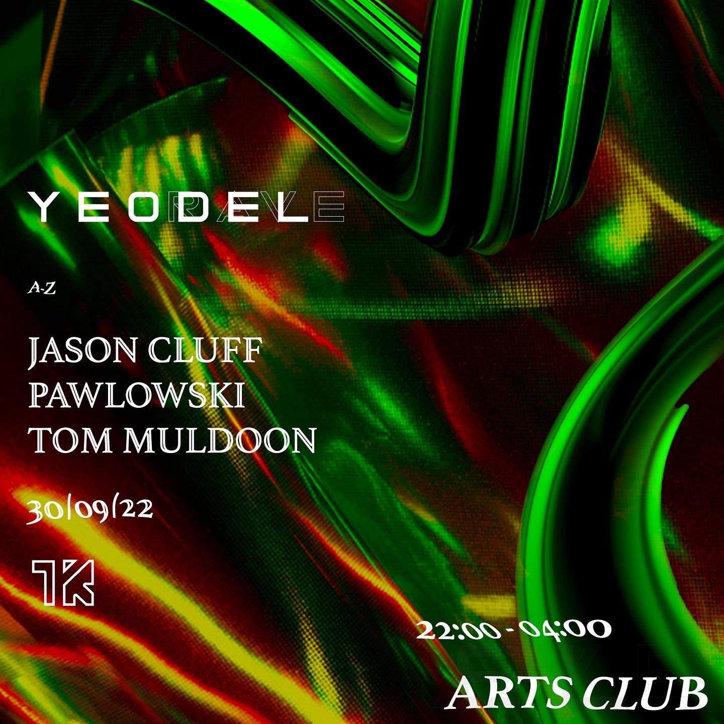 Yeodel Rave with Pawlowski, Jason Cluff & Tom Muldoon at O2 Academy ...