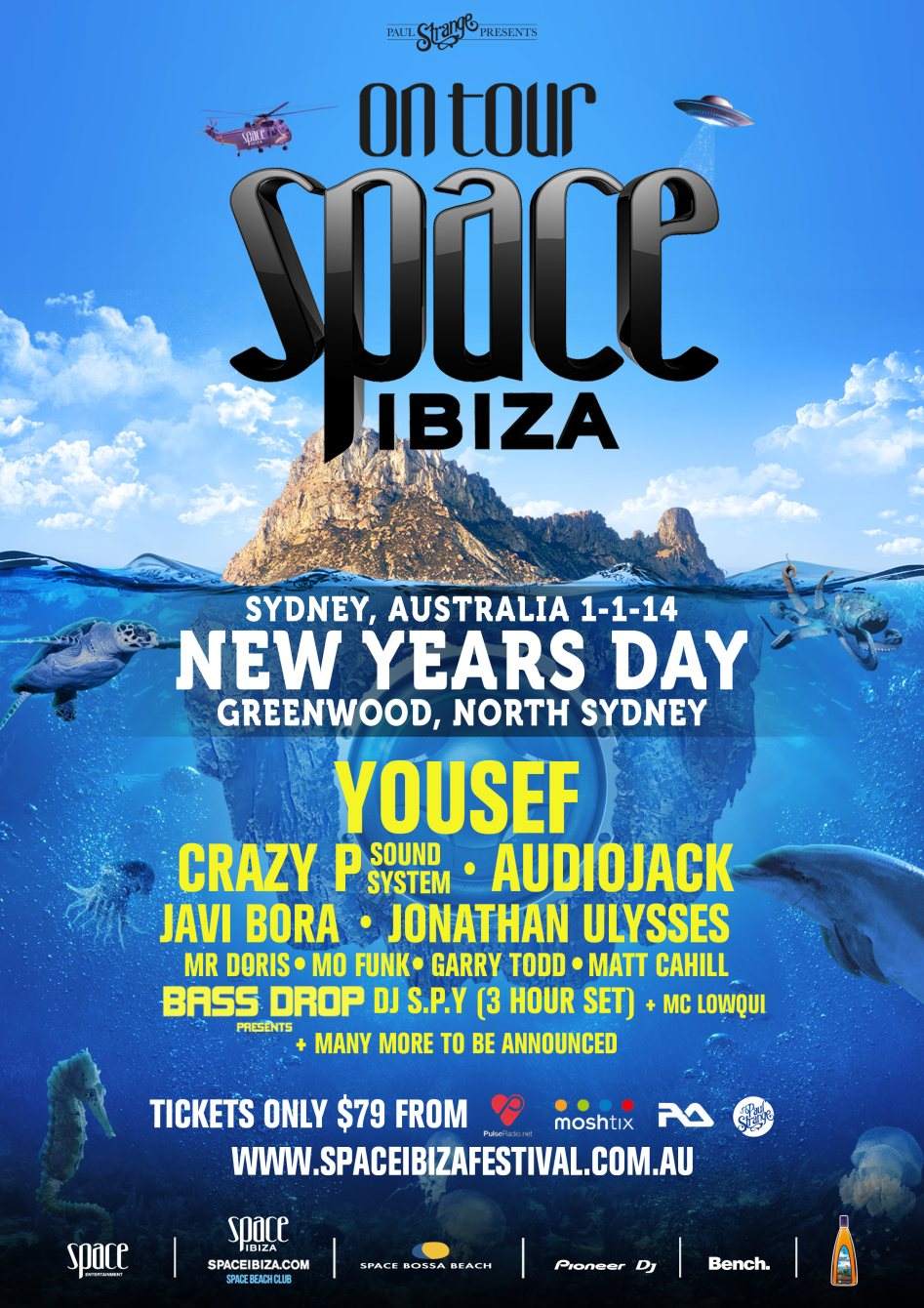 Space Ibiza New Years Day 2014 - Página frontal