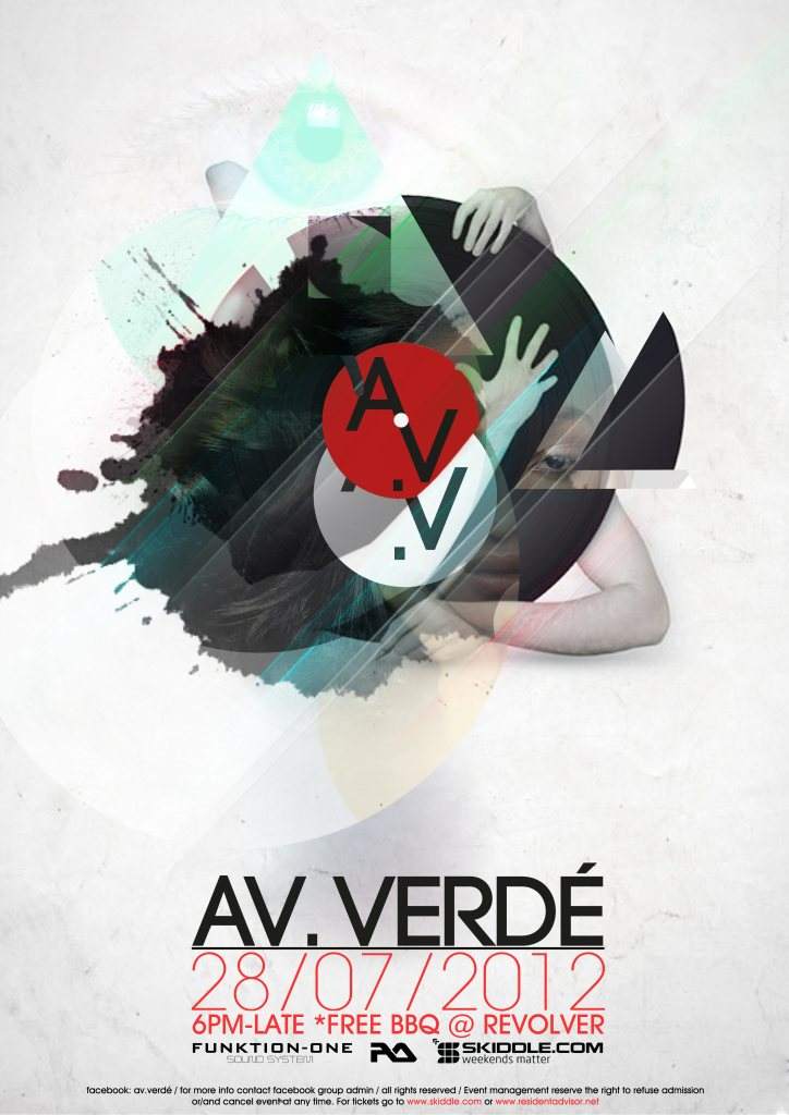Av.Verdé & Friends - 28/07/2012 - フライヤー表
