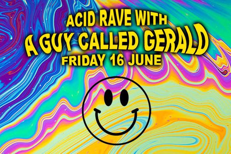 Acid Rave with A Guy Called Gerald - Página frontal