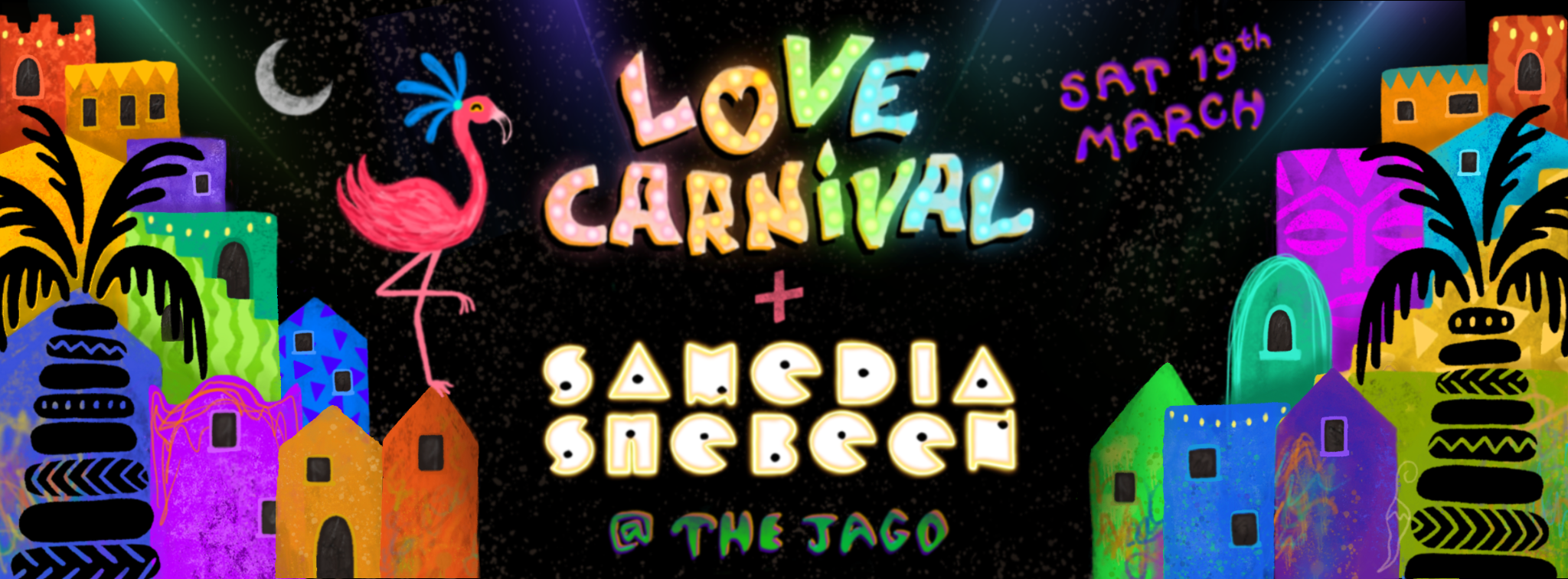 Love Carnival x Samedia Shebeen - Página frontal