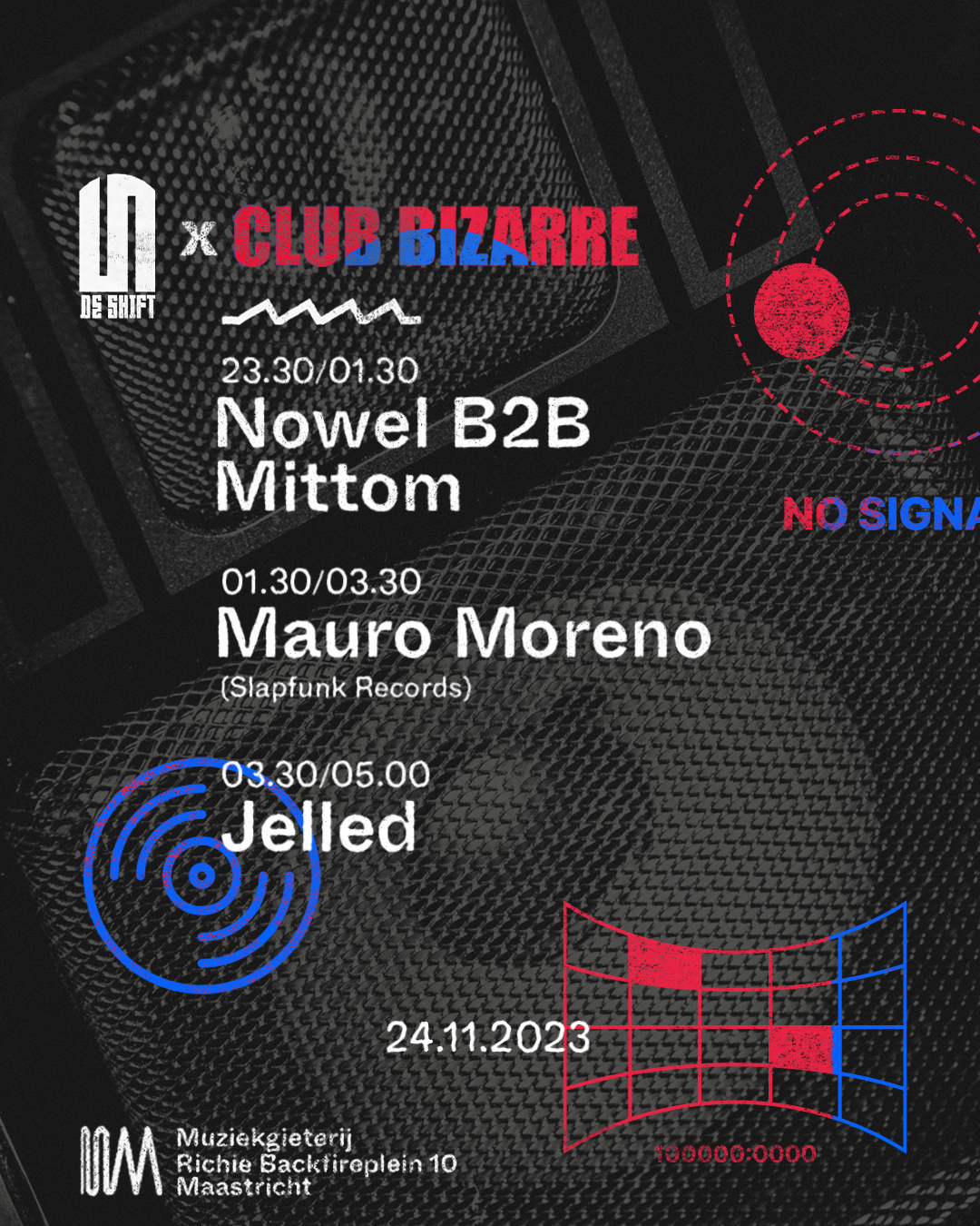 De Shift x Club Bizarre with Mauro Moreno - Página frontal