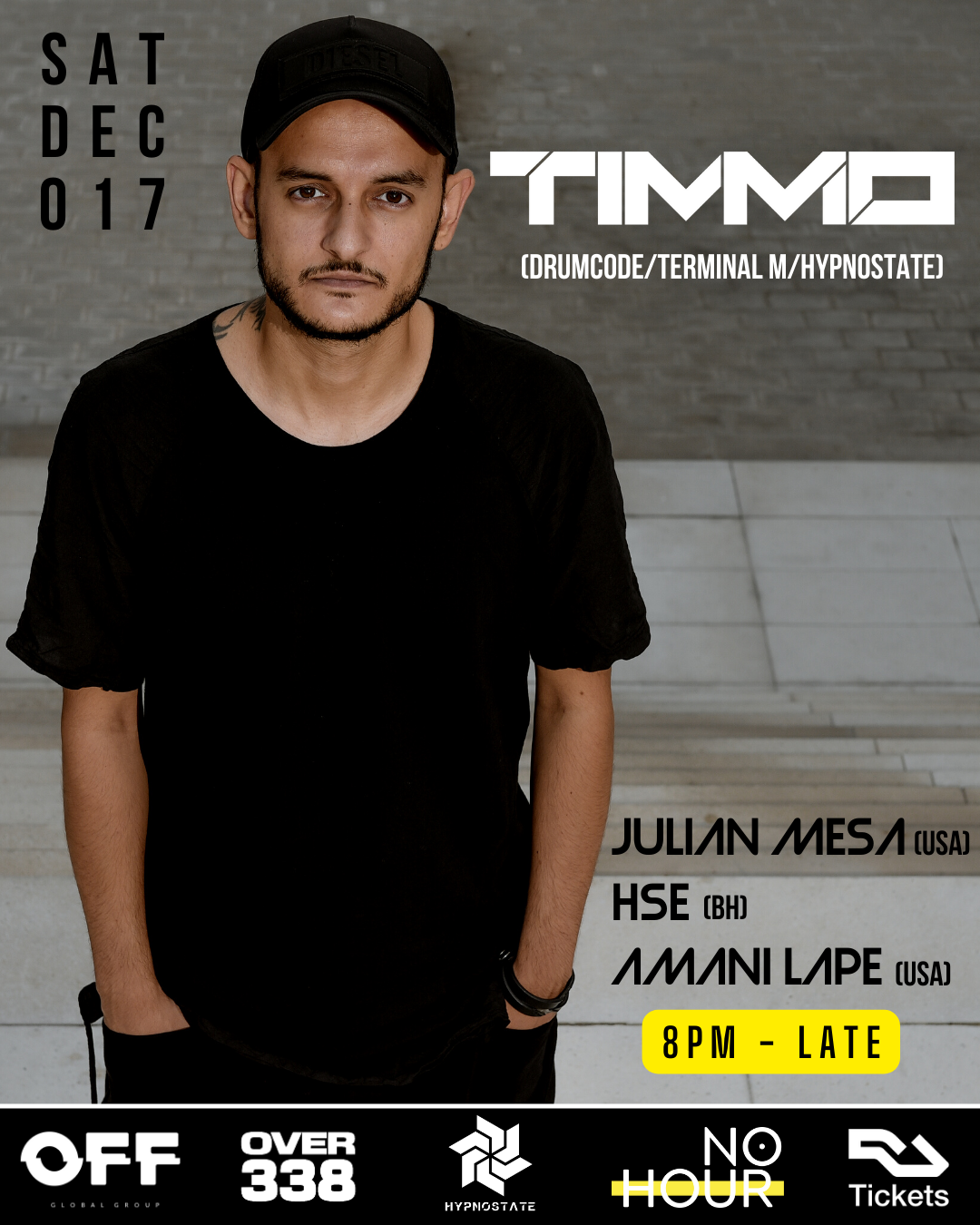 OFF Global Group presents: Timmo (Drumcode/Terminal M/Hypnostate) - Página frontal