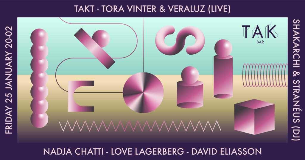 TAK - Takt - Tora Vinter & Veraluz (Live) Shakarchi & Stranéus - Página frontal