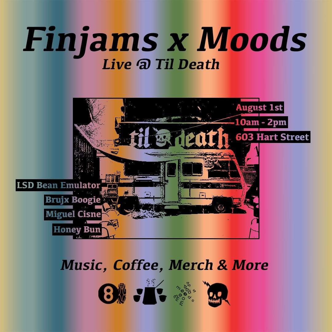 Finjams x Moods Live at Til Death - Página frontal