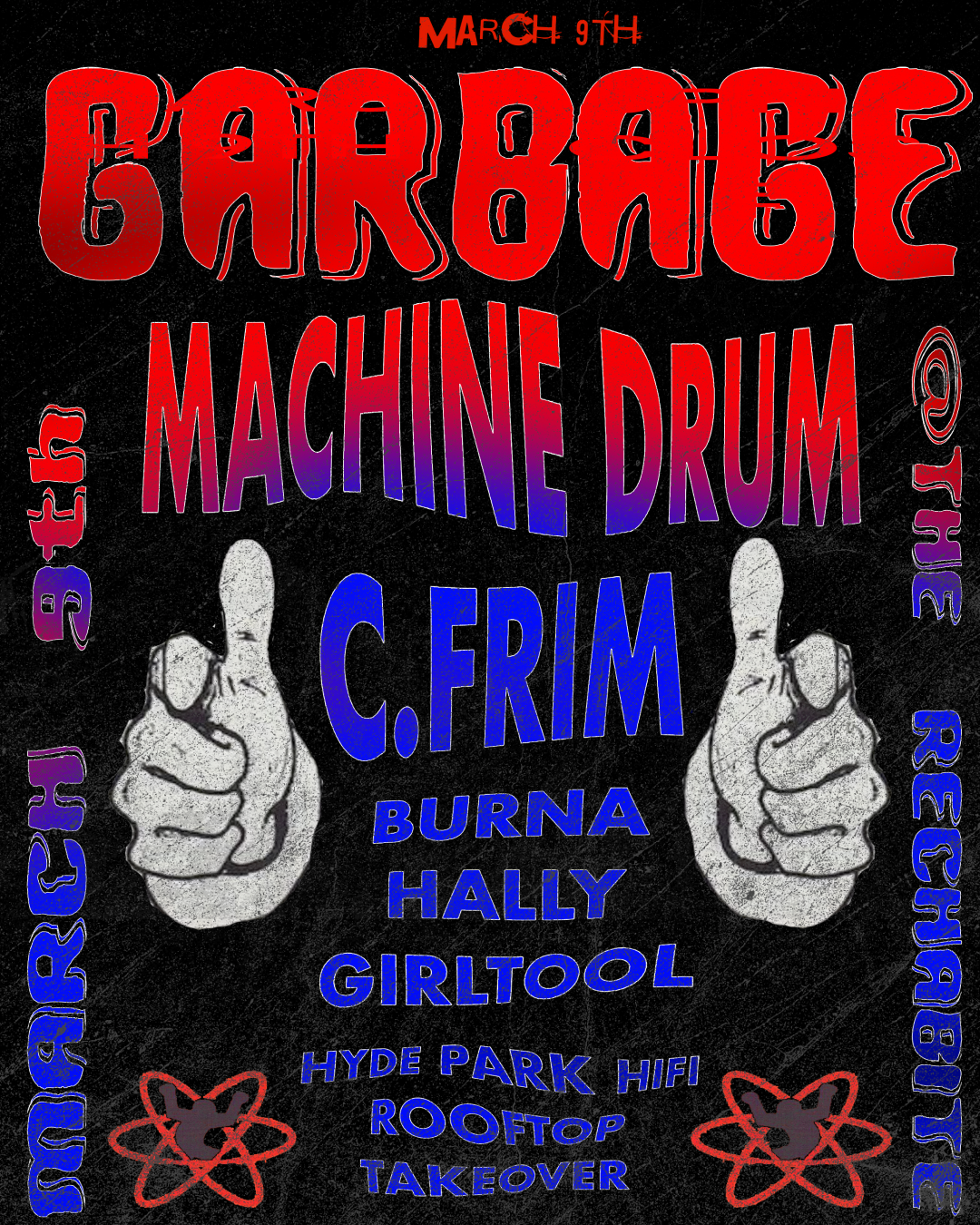 GARBAGE - Machinedrum & C.FRIM - Página frontal