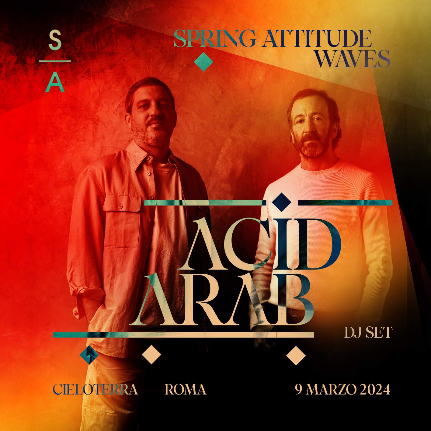 Acid Arab in Rome - Página frontal