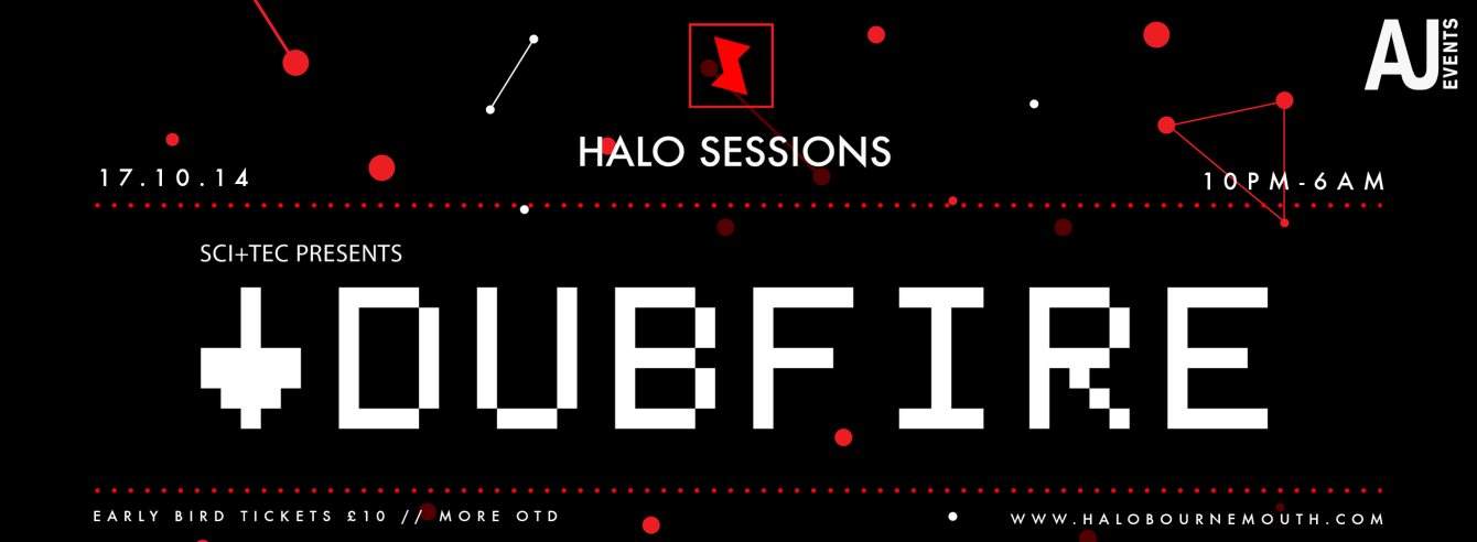 Back2house & Halo Sessions present Dubfire - フライヤー表
