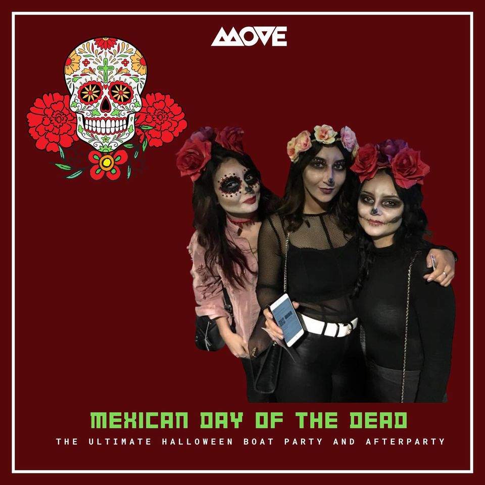 Mexican Day of the Dead Boat party and after-party - フライヤー裏