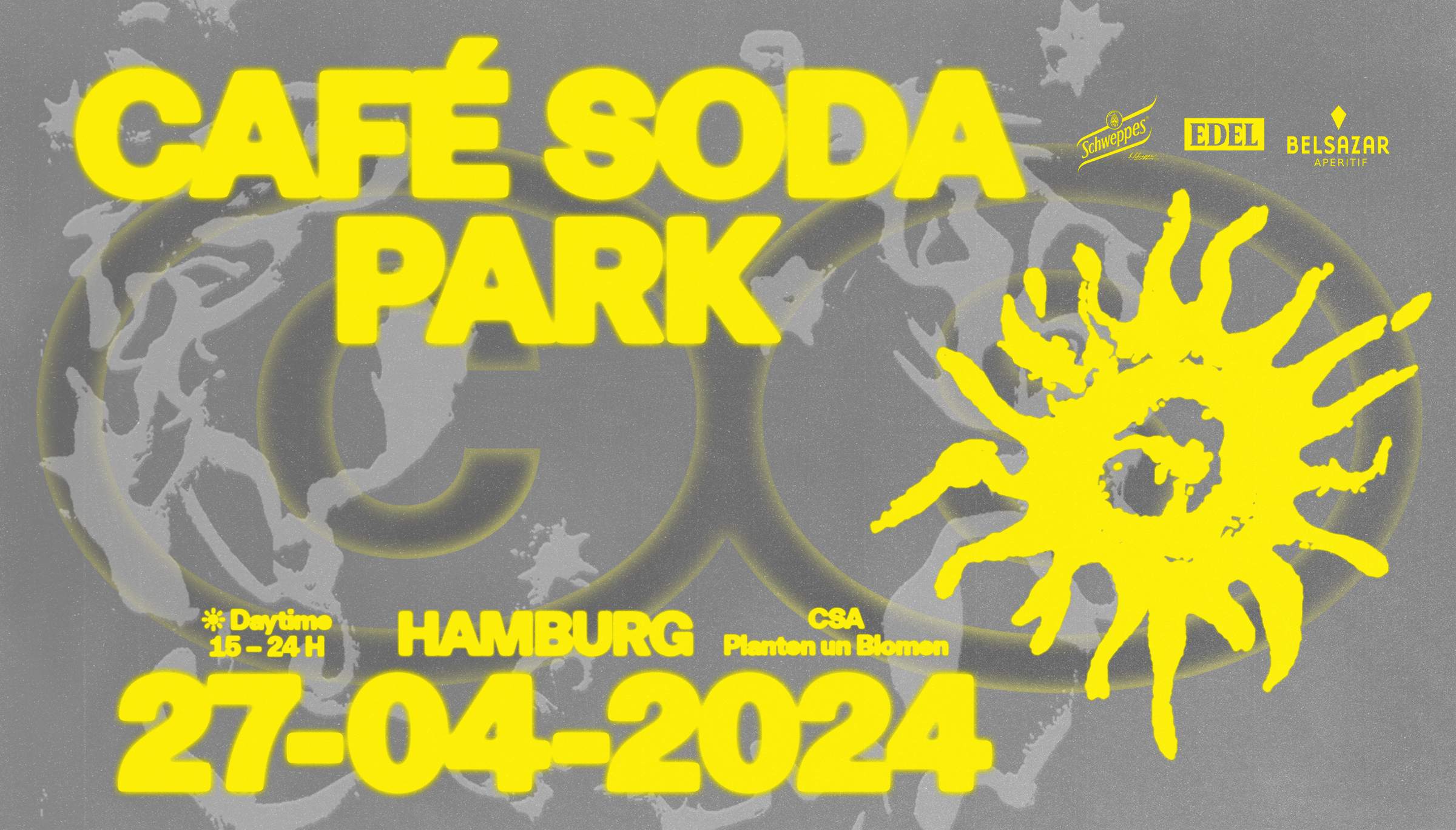 Café Soda Park – Season Opening - フライヤー表