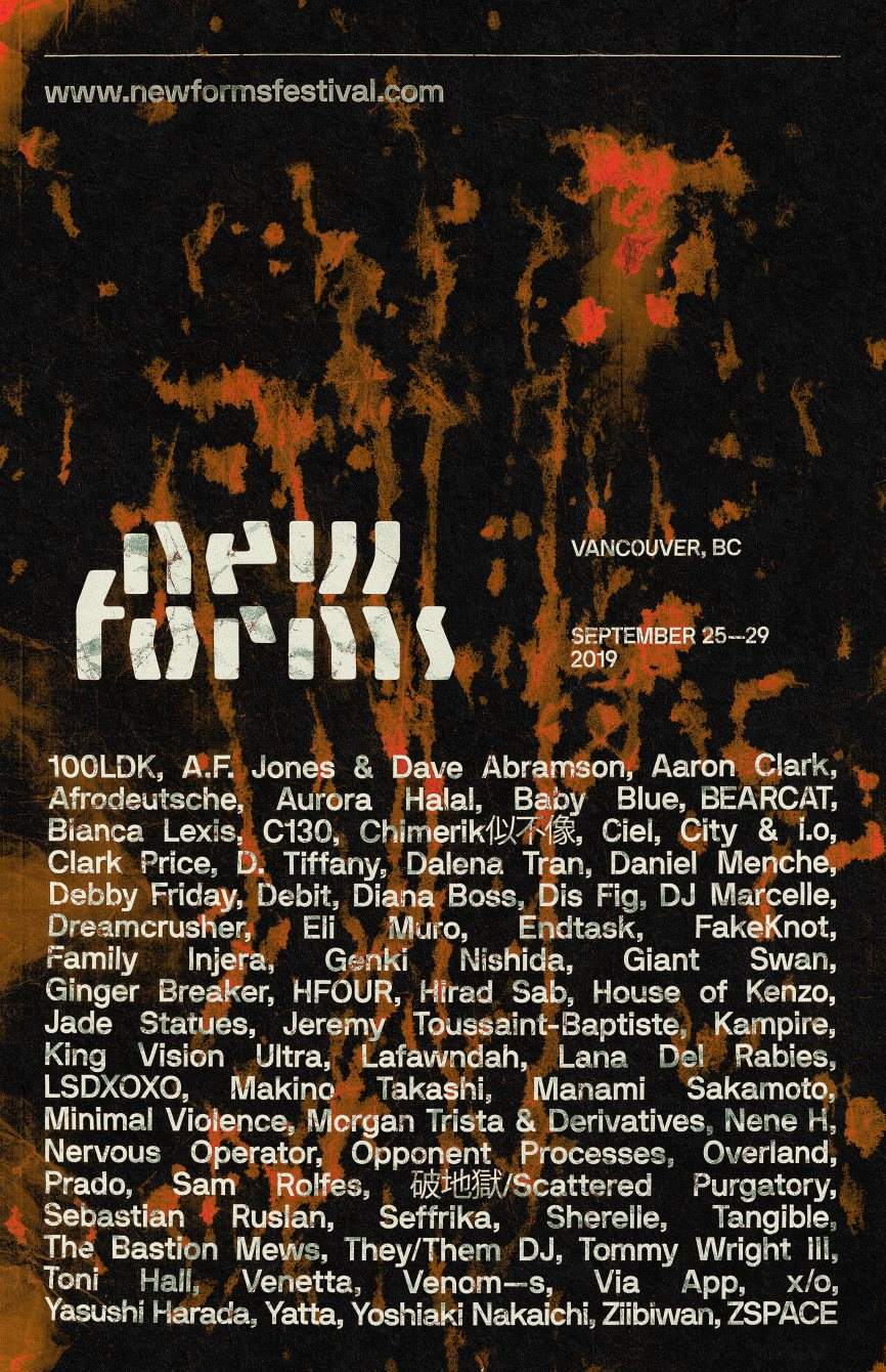 New Forms Festival 2019 - Página trasera
