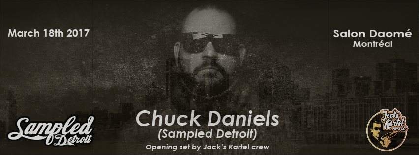 Chuck Daniels - Jack's Kartel Records Birthday - フライヤー表