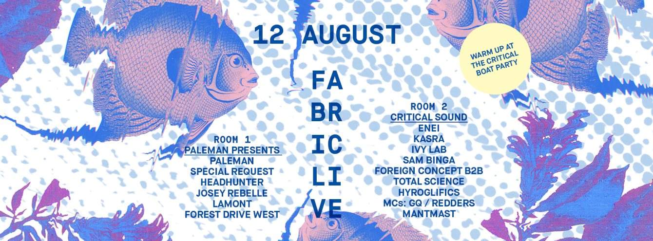Fabriclive: The Club Will be Closed This Weekend - Página frontal
