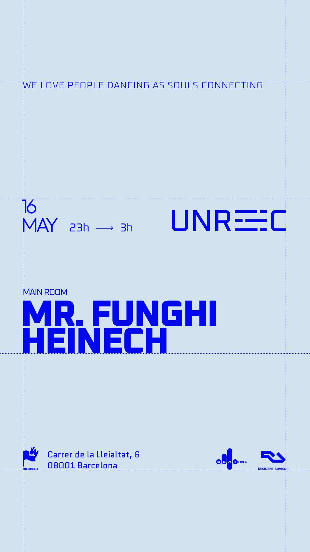 UNREC with Mr. Funghi and Heinech at Freedonia, Barcelona