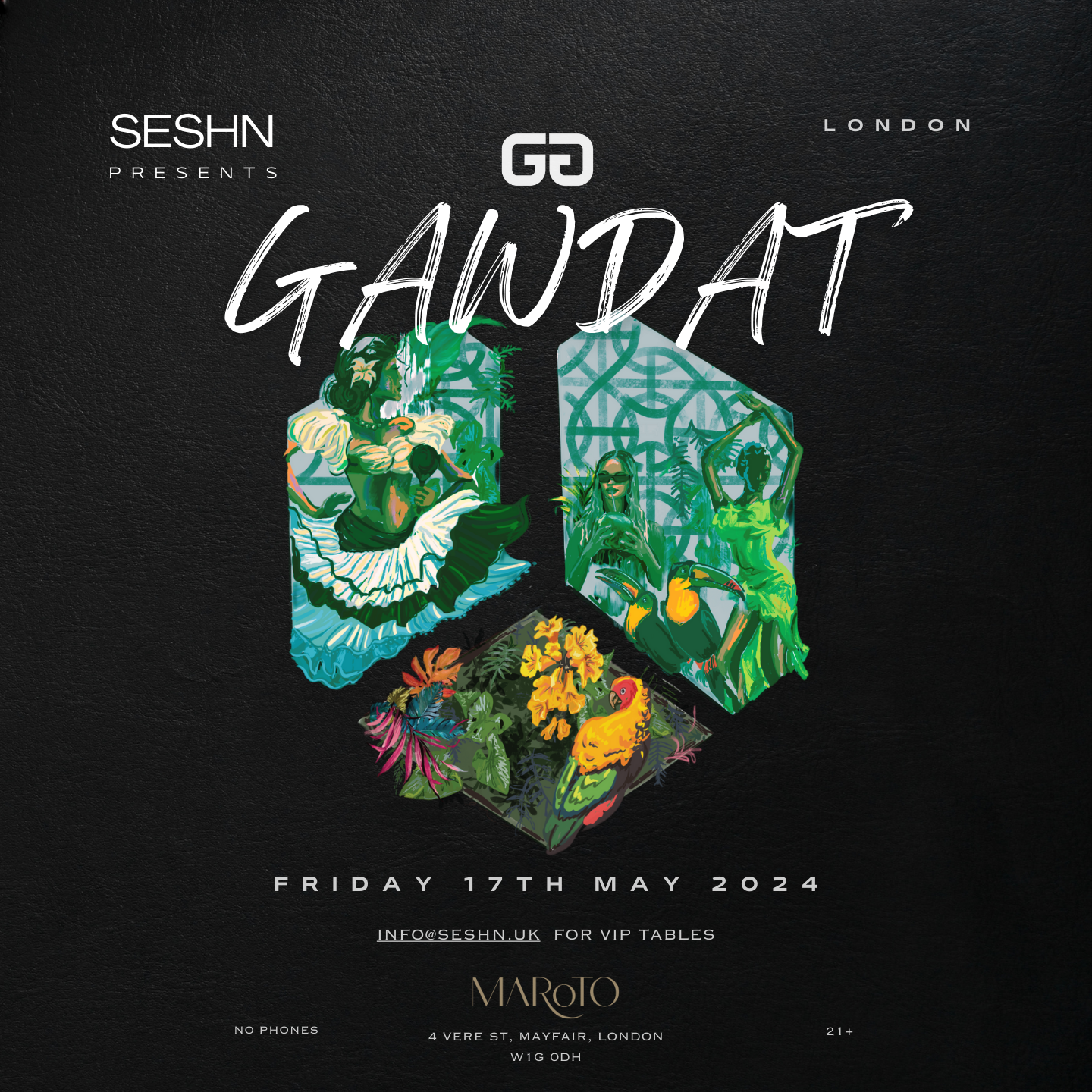 SESHN presents: Gawdat - フライヤー裏