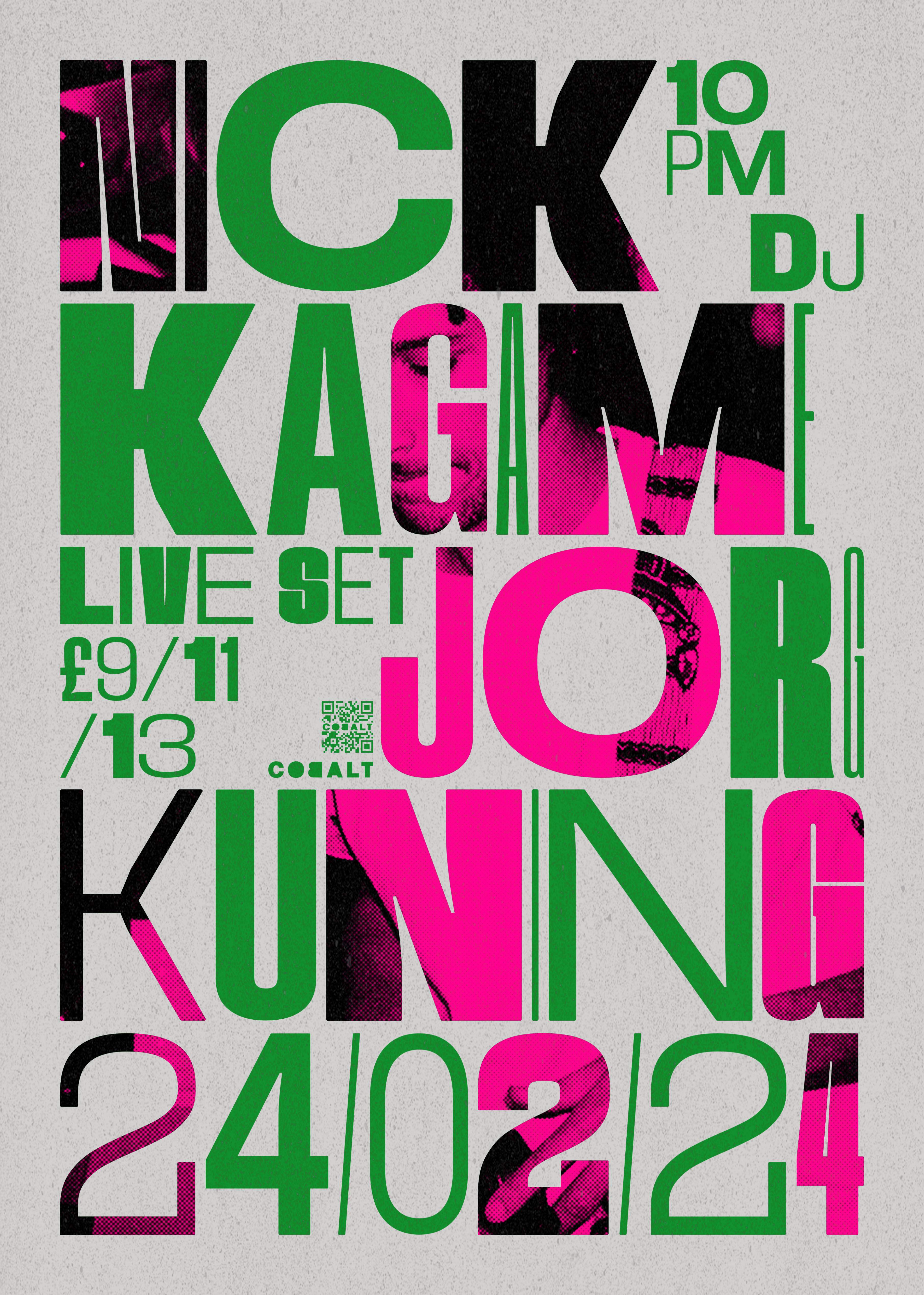 Nick Kagame (DJ) + Jorg Kuning (Live Set) at Cobalt Studios, Newcastle