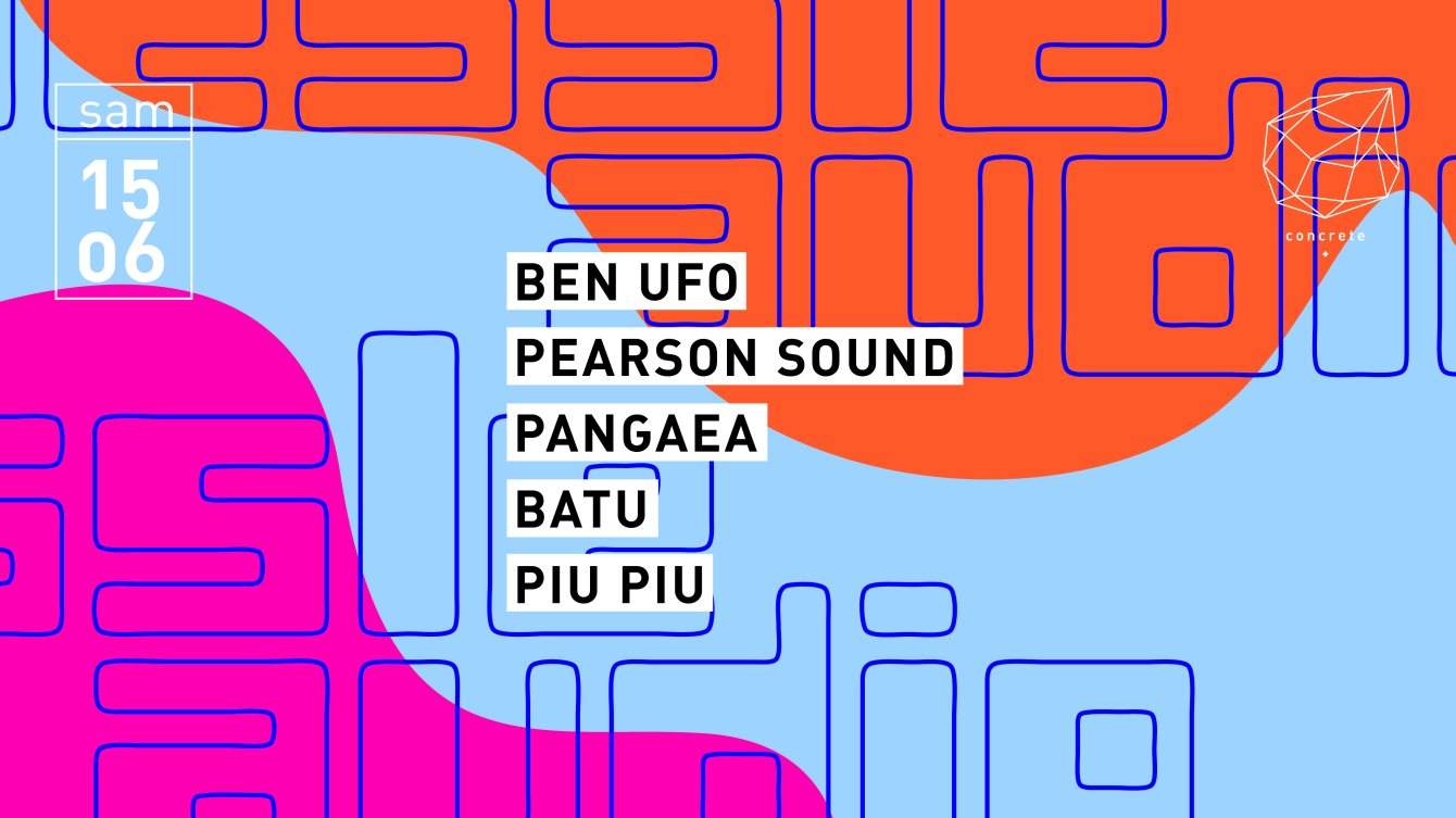 Concrete x Hessle Audio: Ben UFO, Pearson Sound, Pangaea, Batu, Piu Piu - Página frontal
