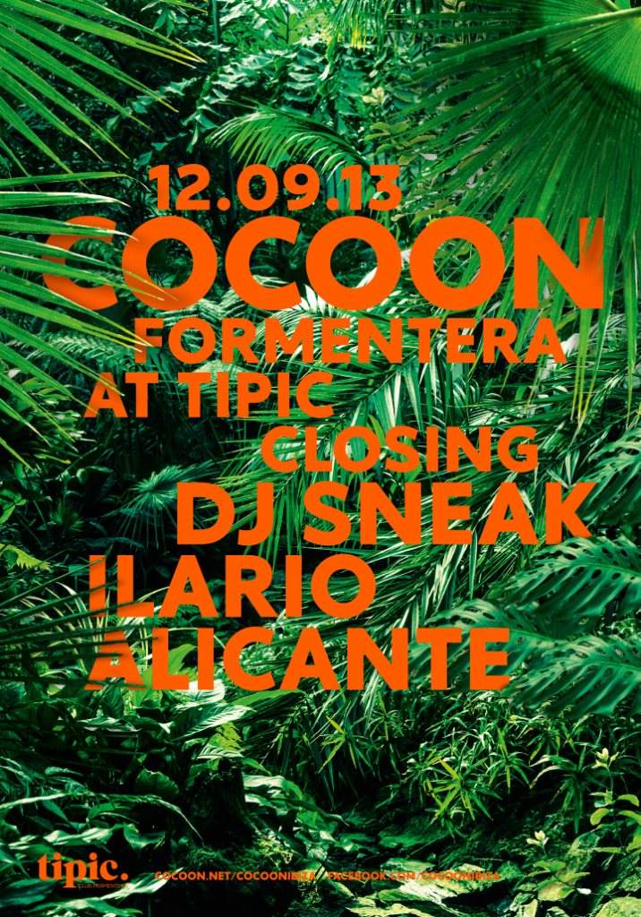 Cocoon Formentera 2013 *Grand Closing* - フライヤー表