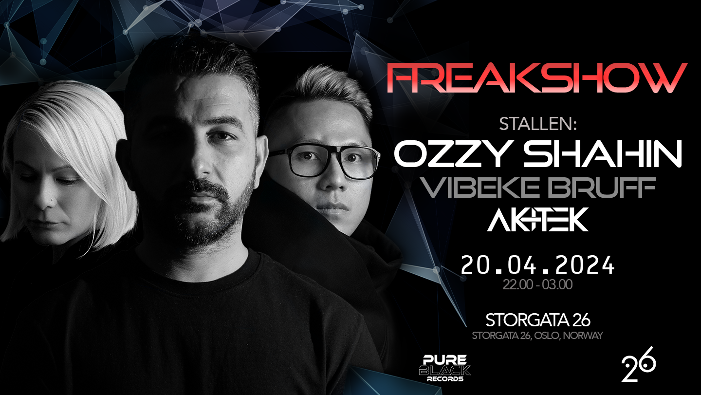 The Freakshow with Ozzy Sahin (Uk) - フライヤー裏