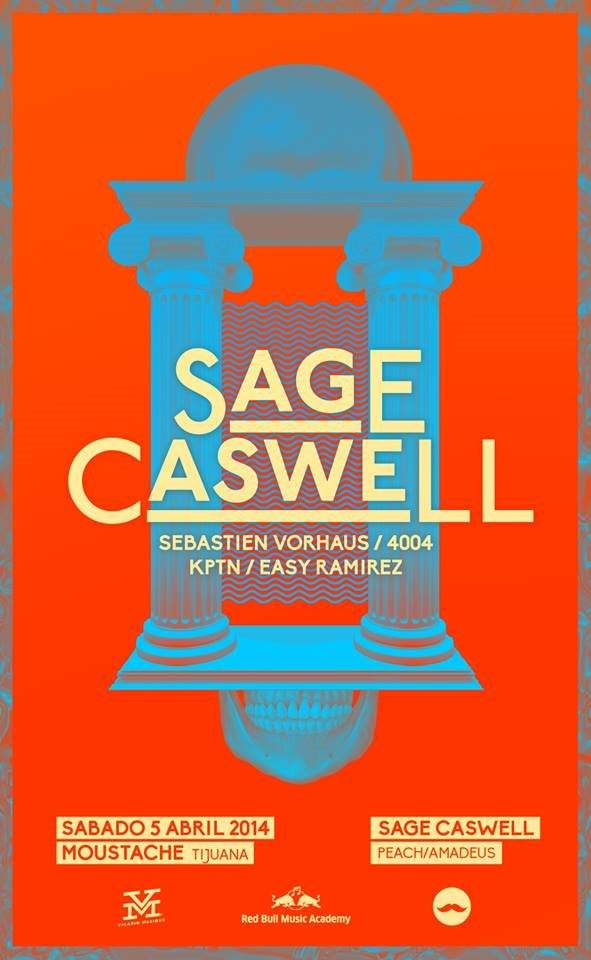 Vicario Musique presents: Sage Caswell - フライヤー表