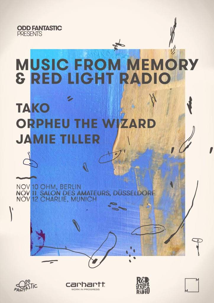 Odd Fantastic presents Music From Memory & Red Light Radio - Página frontal