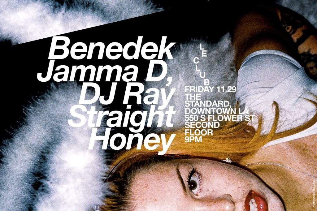 Le Club: Benedek, Jamma D, DJ Ray, Straight Honey - Página frontal