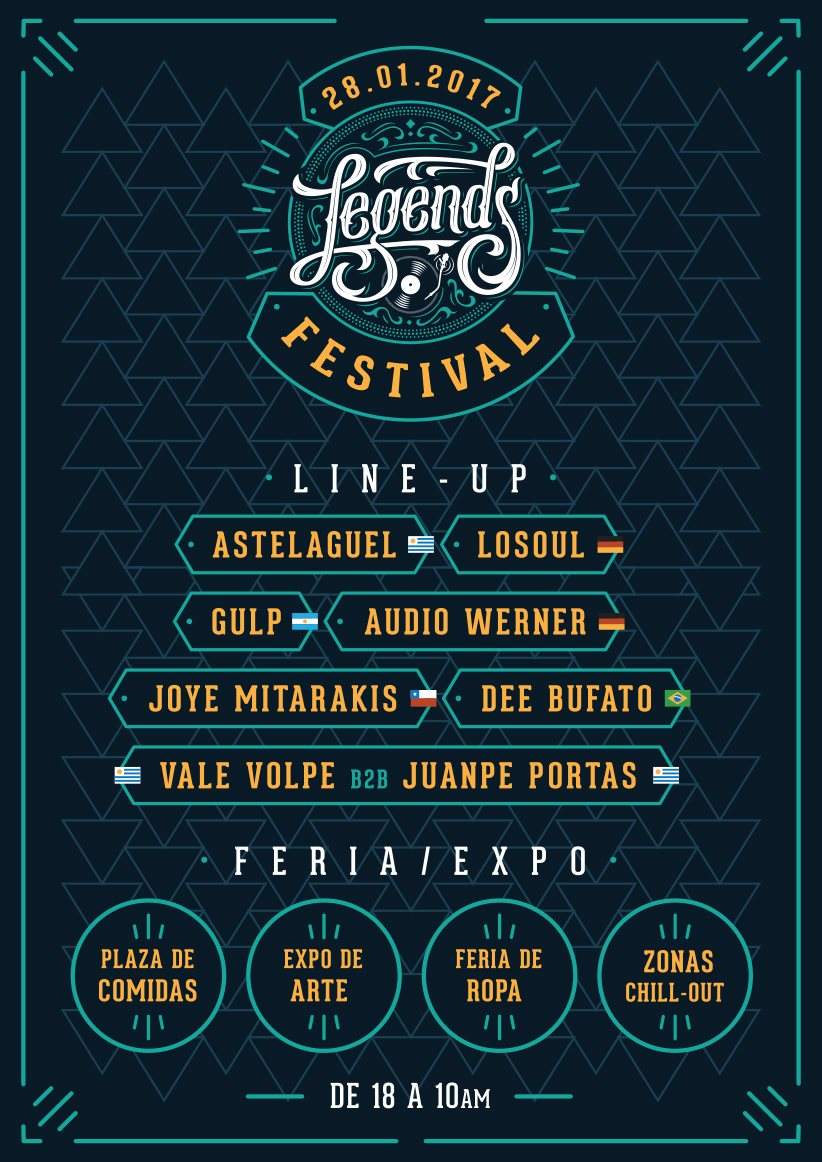 Legends Festival - Página frontal