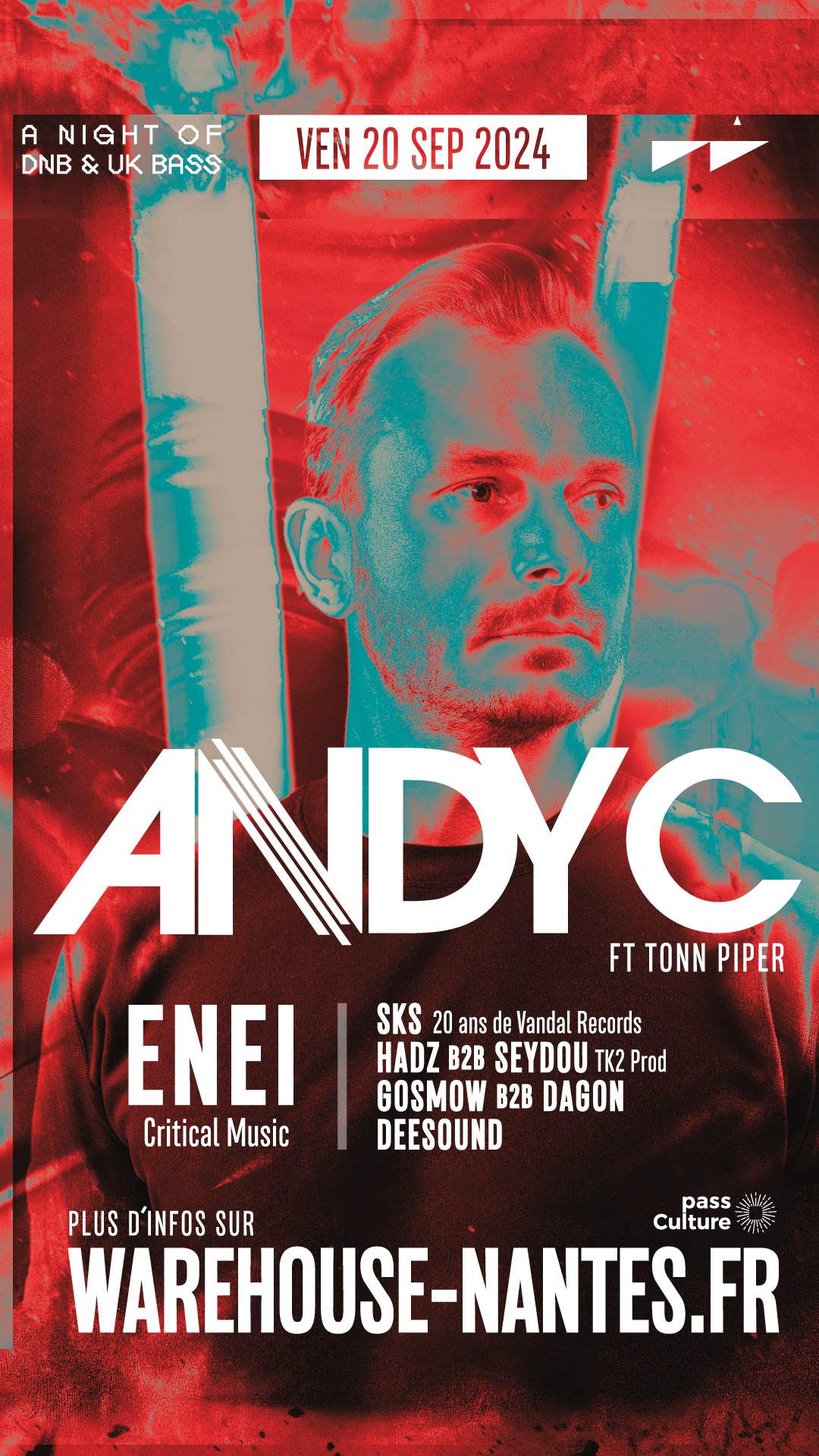 A NIGHT OF DNB & UK BASS W/ Andy C, Enei, SKS & MORE [Report] - Página frontal