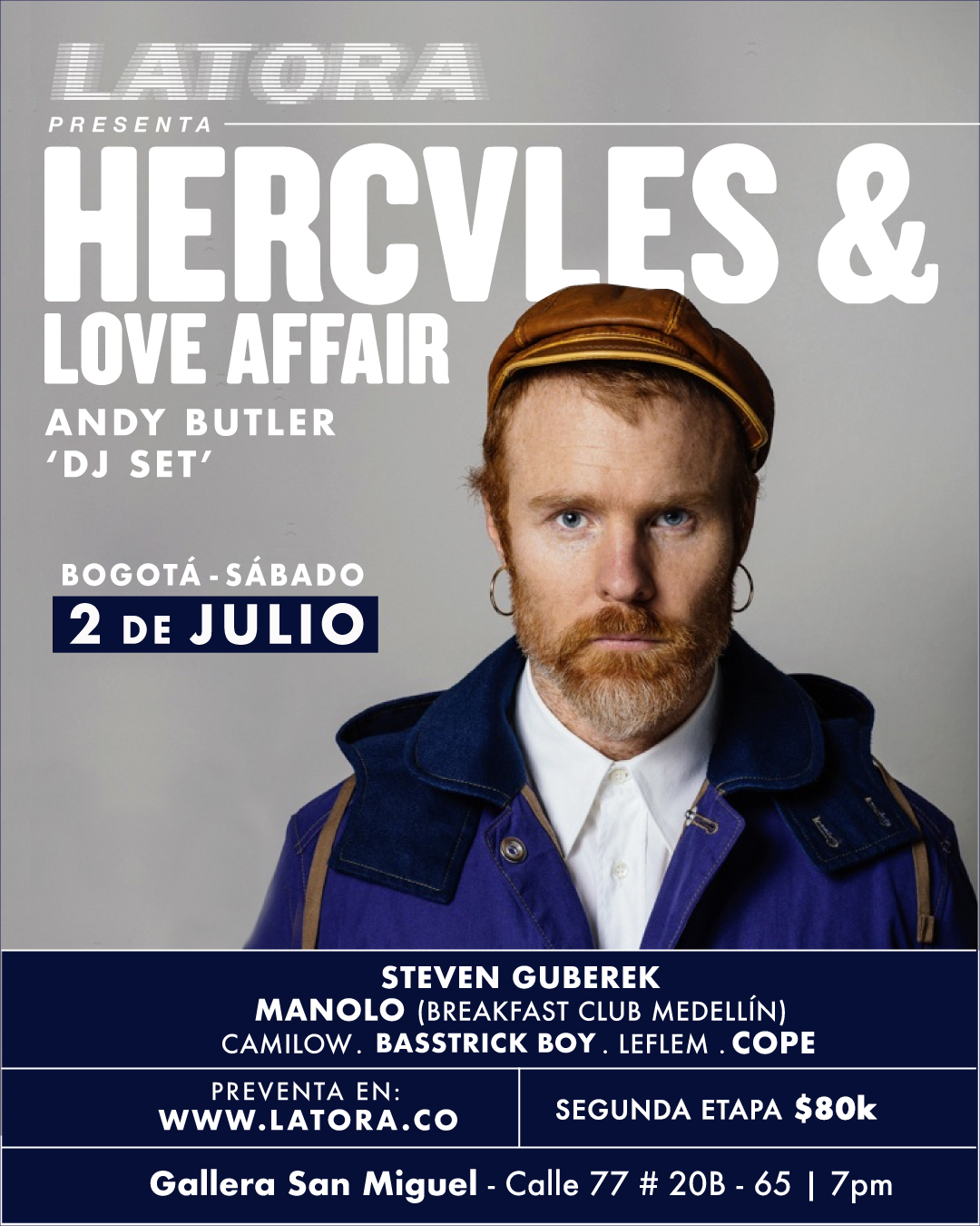 Hercules & Love Affair (DJ SET) - フライヤー表