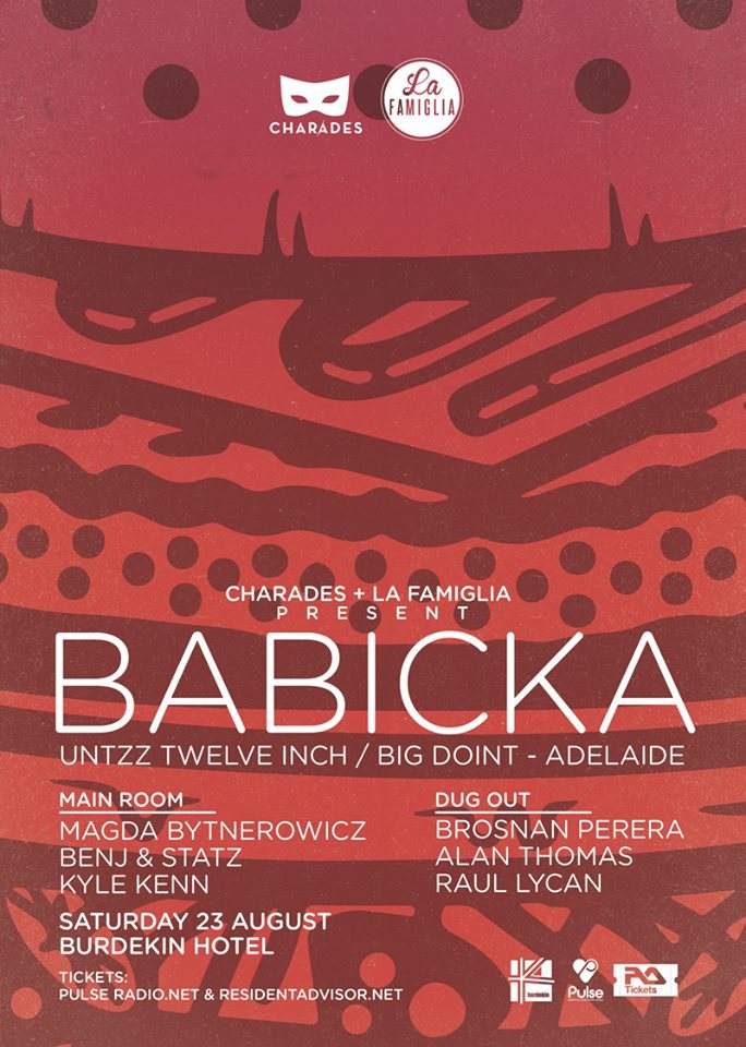 La Famiglia and Charades present Babicka (Untzz Twelve Inch / Big Doint) - Página frontal