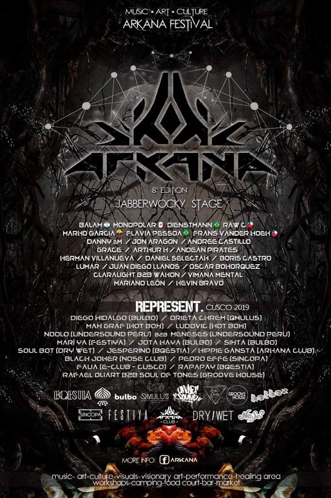 Arkana Festival - 8 Edición - フライヤー表