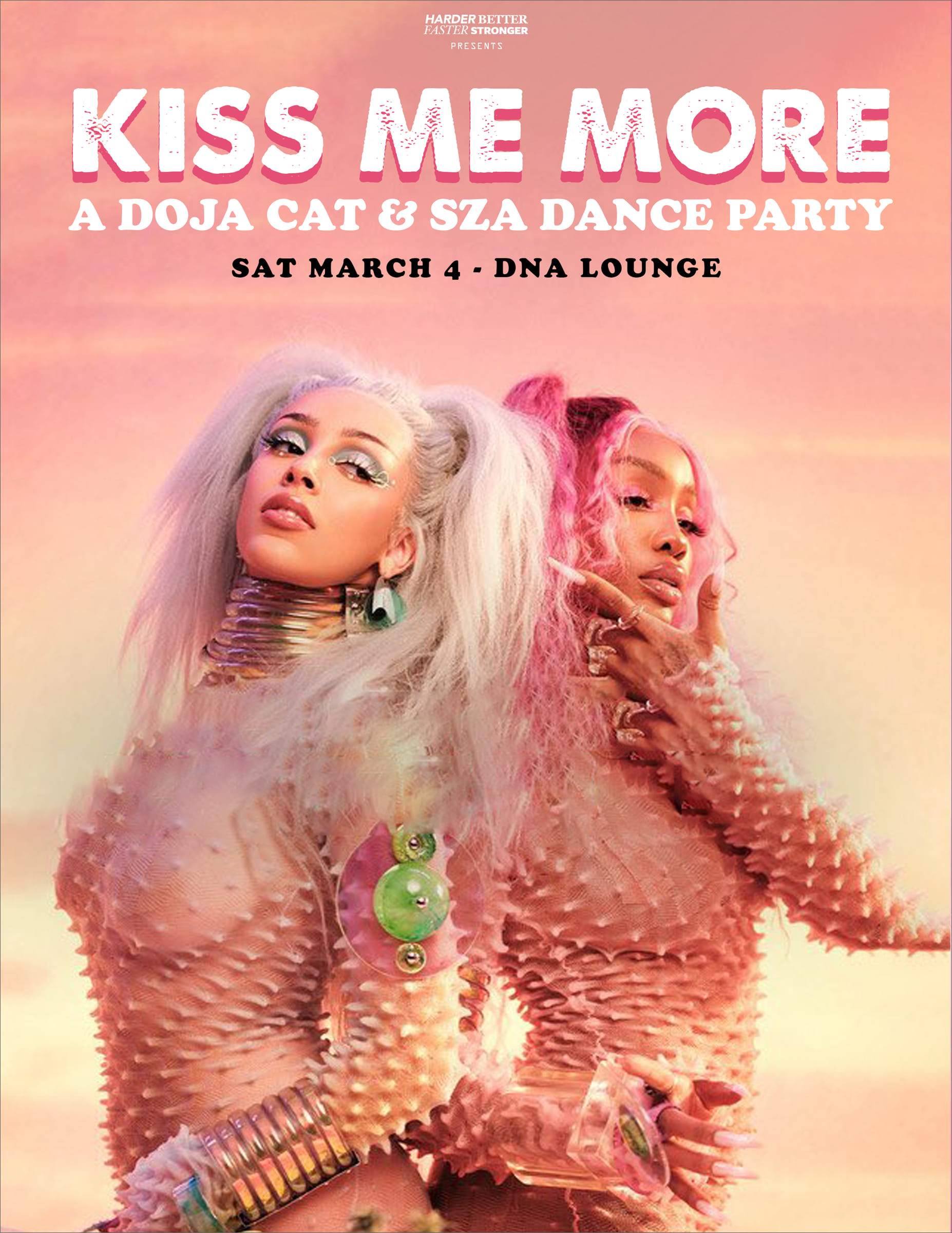 KISS ME MORE: THE SZA & DOJA CAT DANCE PARTY at DNA Lounge, San  Francisco/Oakland