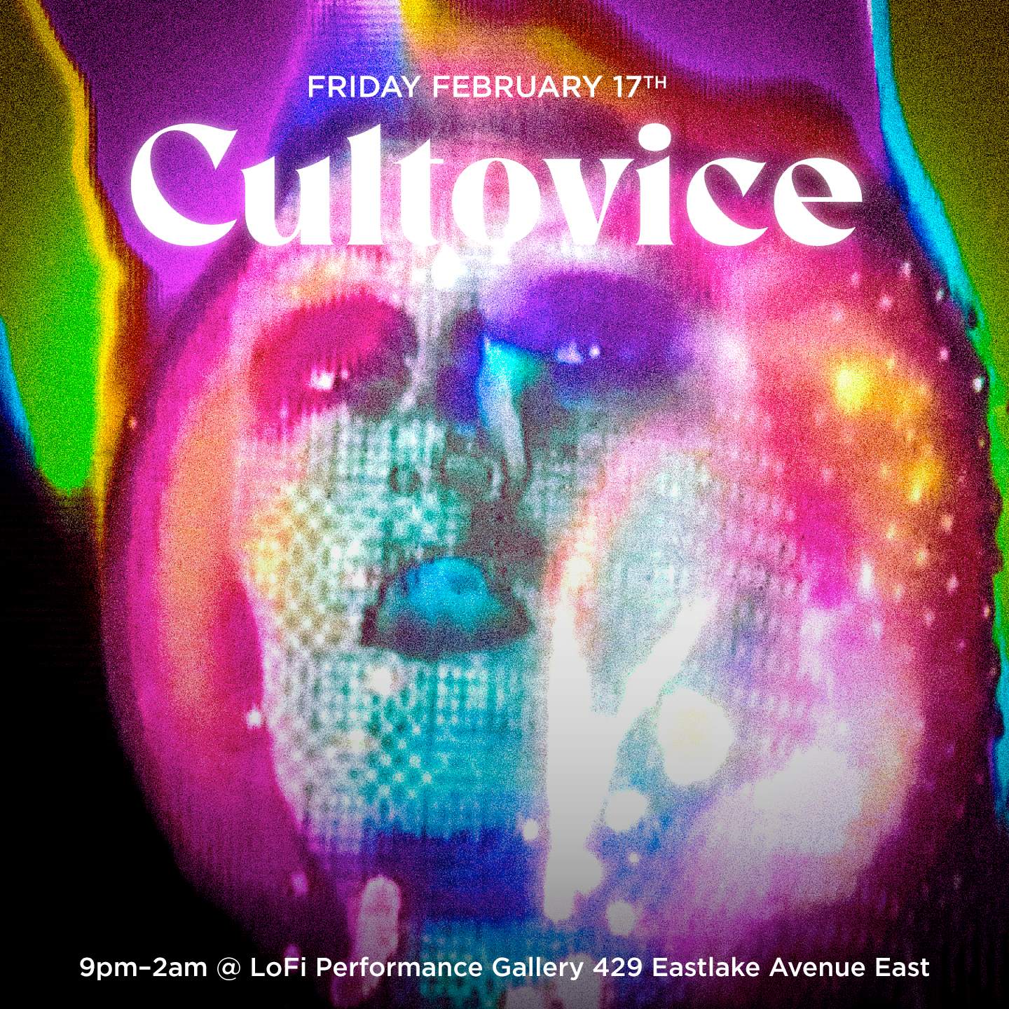 Cultovice: Dive-Rave Edition Performance Gallery - フライヤー裏