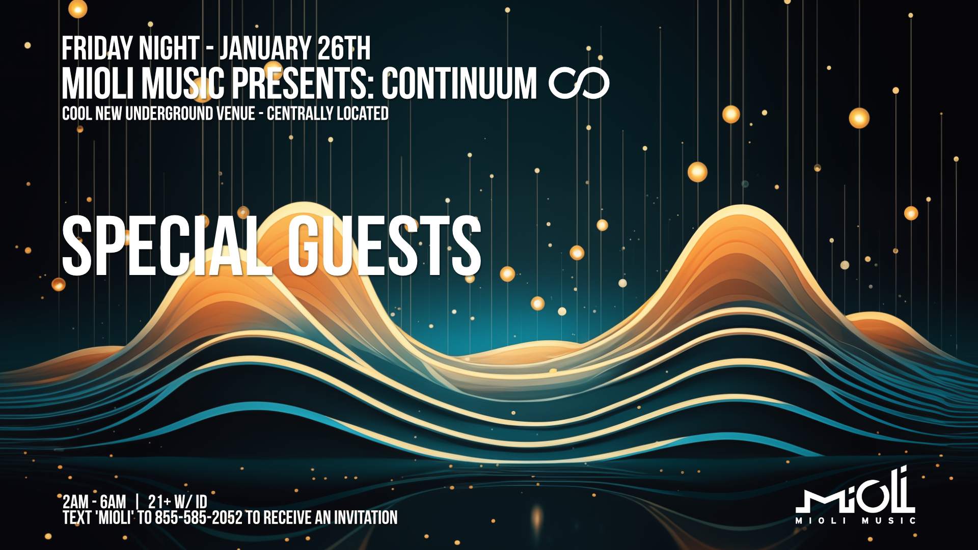 Mioli Music presents: Continuum at TBA - San Francisco, San Francisco ...
