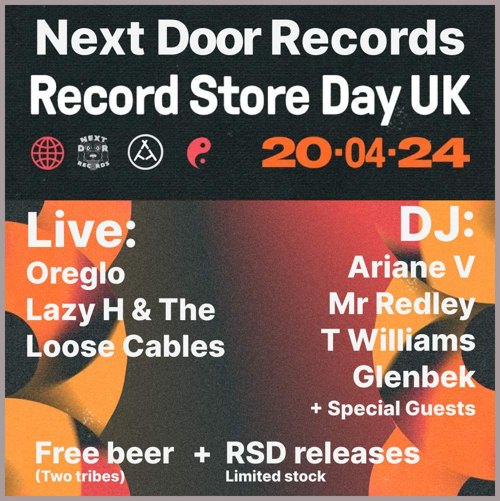 Records Store Day - Next Door Records - Página frontal