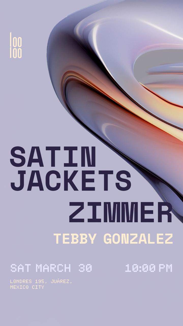 Satin Jackets ZIMMER/ TEBBY GONZALEZ - Página frontal