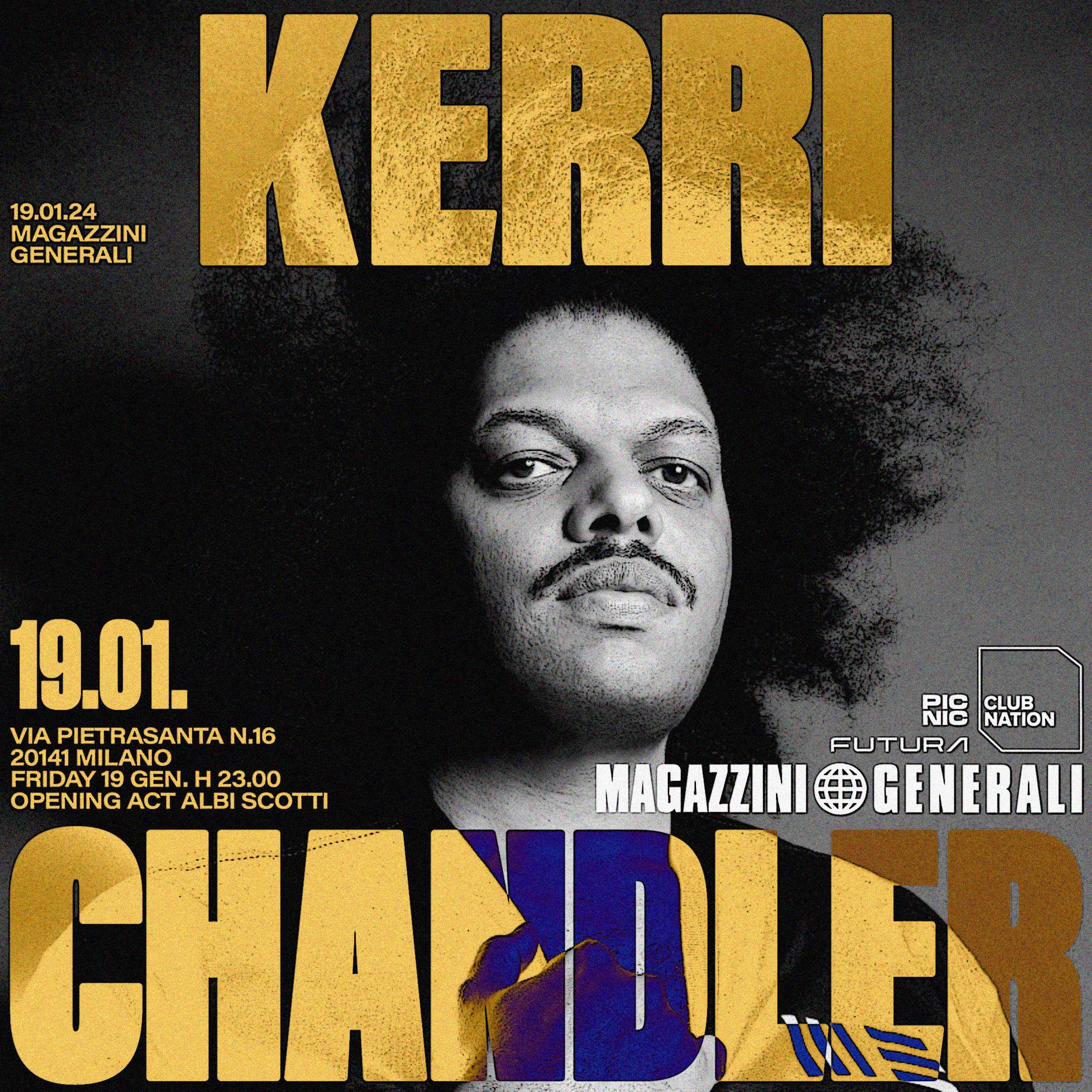 Kerri Chandler - Magazzini Generali at Magazzini Generali, Milan