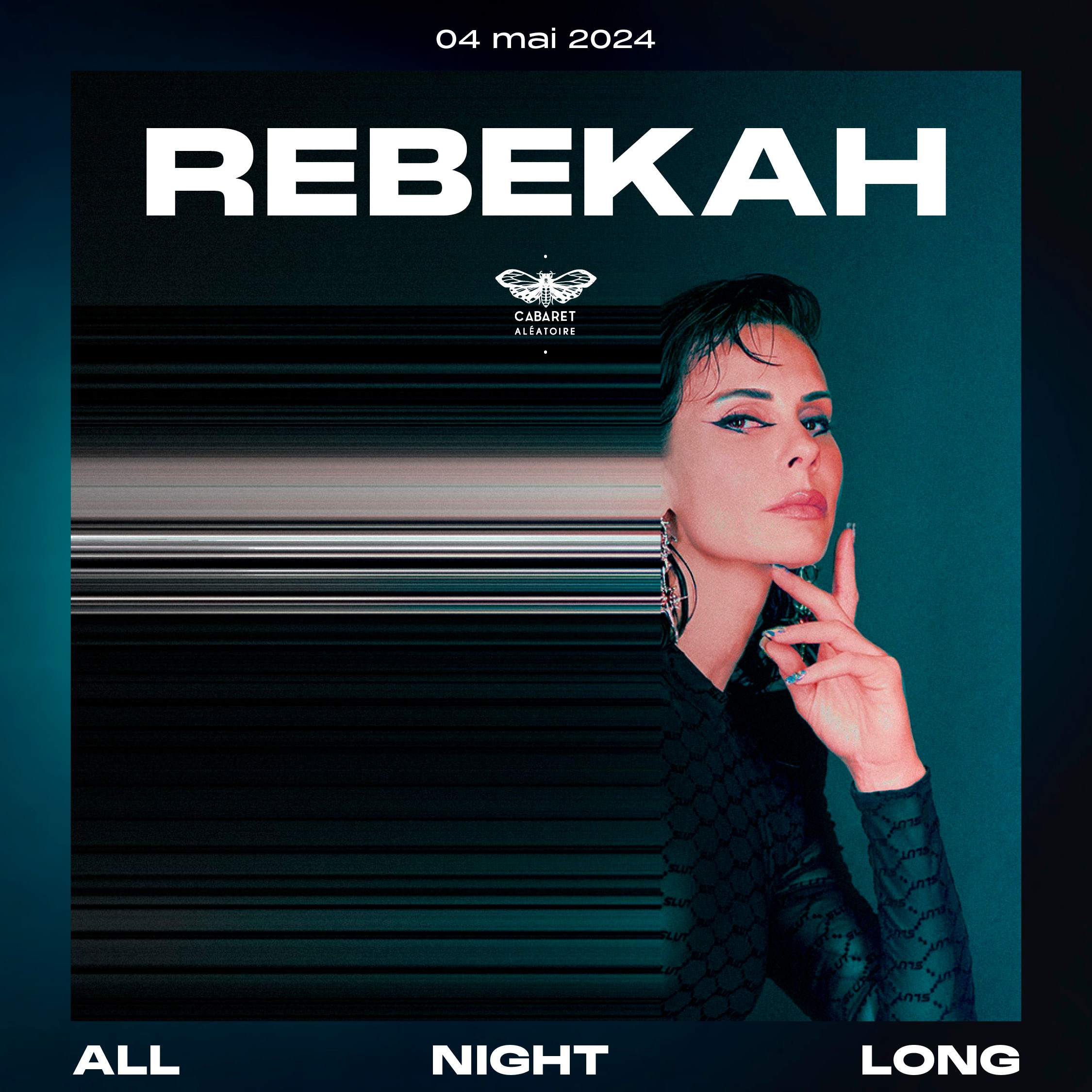 Rebekah [All Night Long] - フライヤー裏
