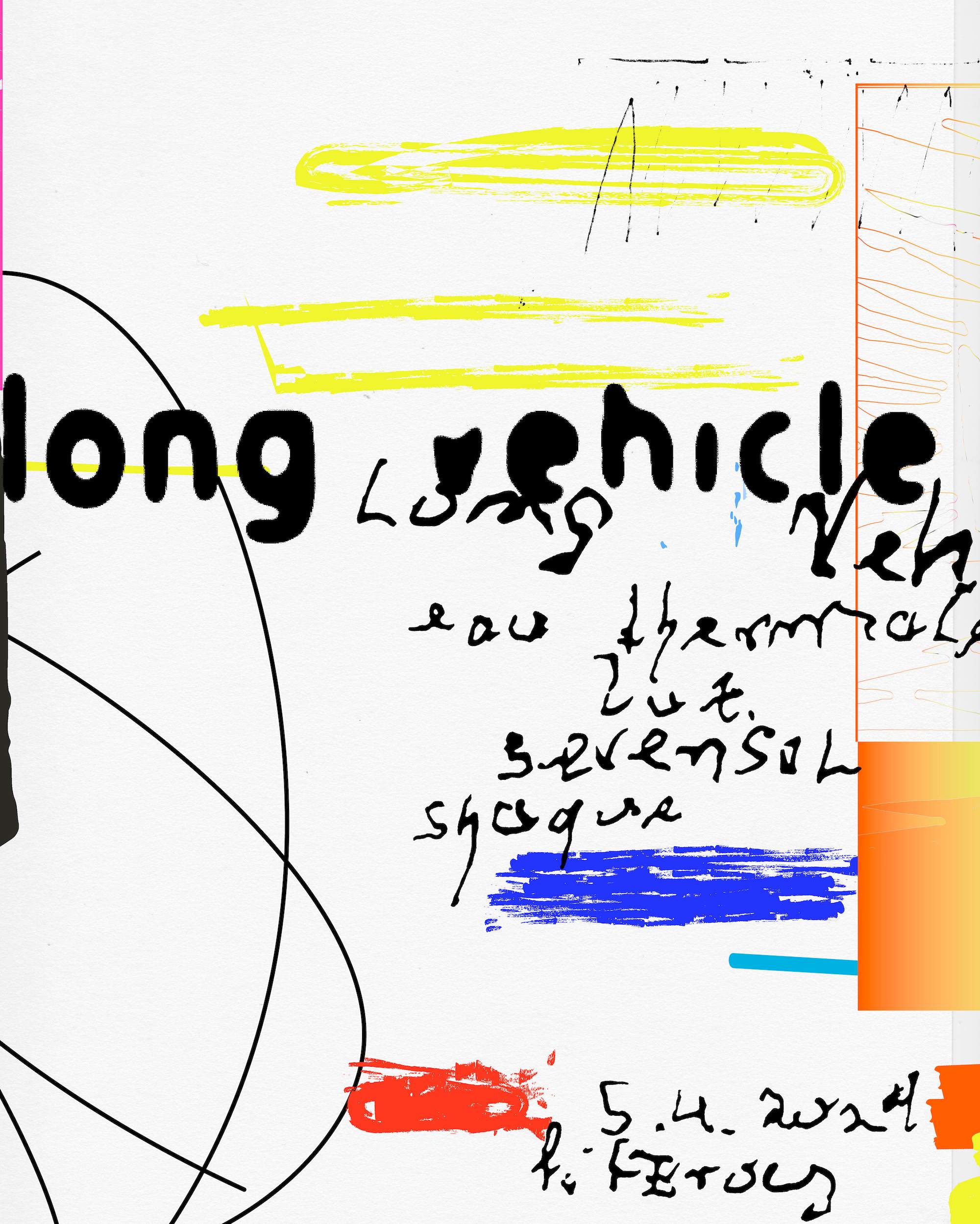Long Vehicle - フライヤー表