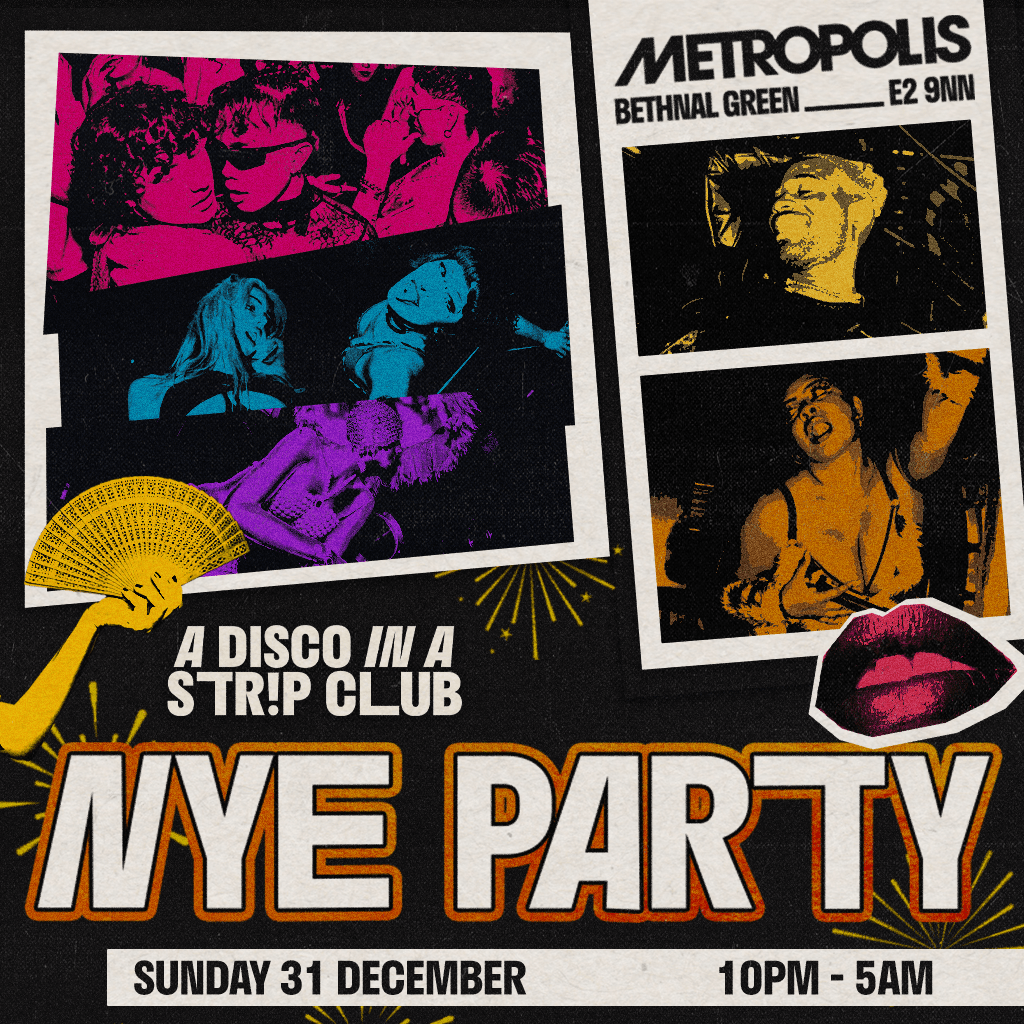 A Disco in a Str!p Club on New Year's Eve - フライヤー表