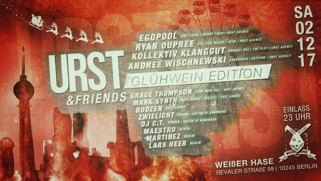 Urst & Friends Glühwein Edition - フライヤー表