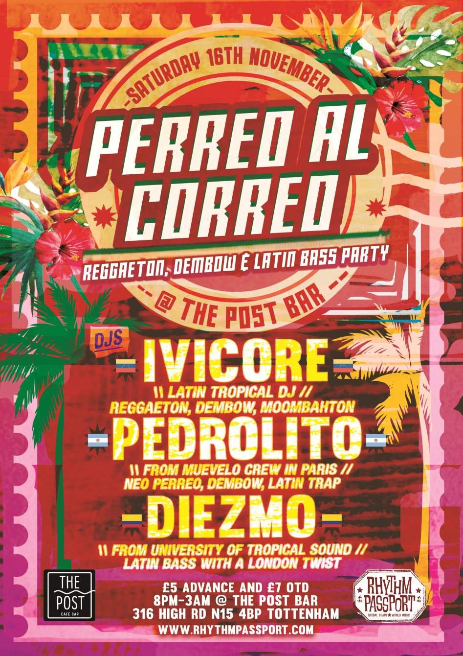 Perreo al Correo / Reggaeton Party - Página frontal
