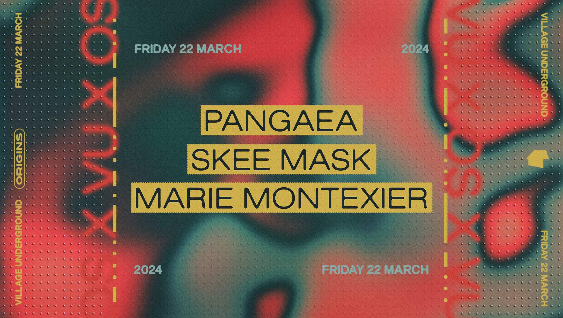 Origins: Pangaea, Skee Mask & Marie Montexier - Página frontal